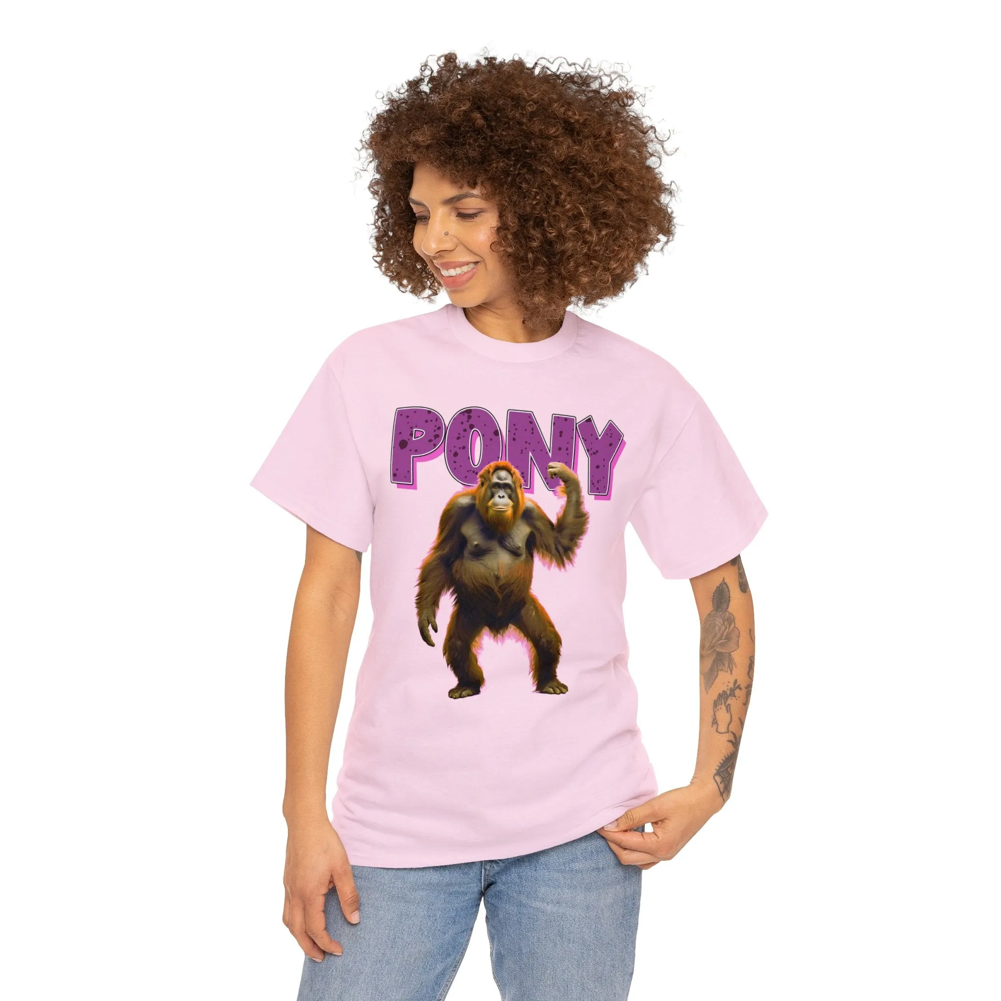 Pony - Unisex Heavy Cotton Tee