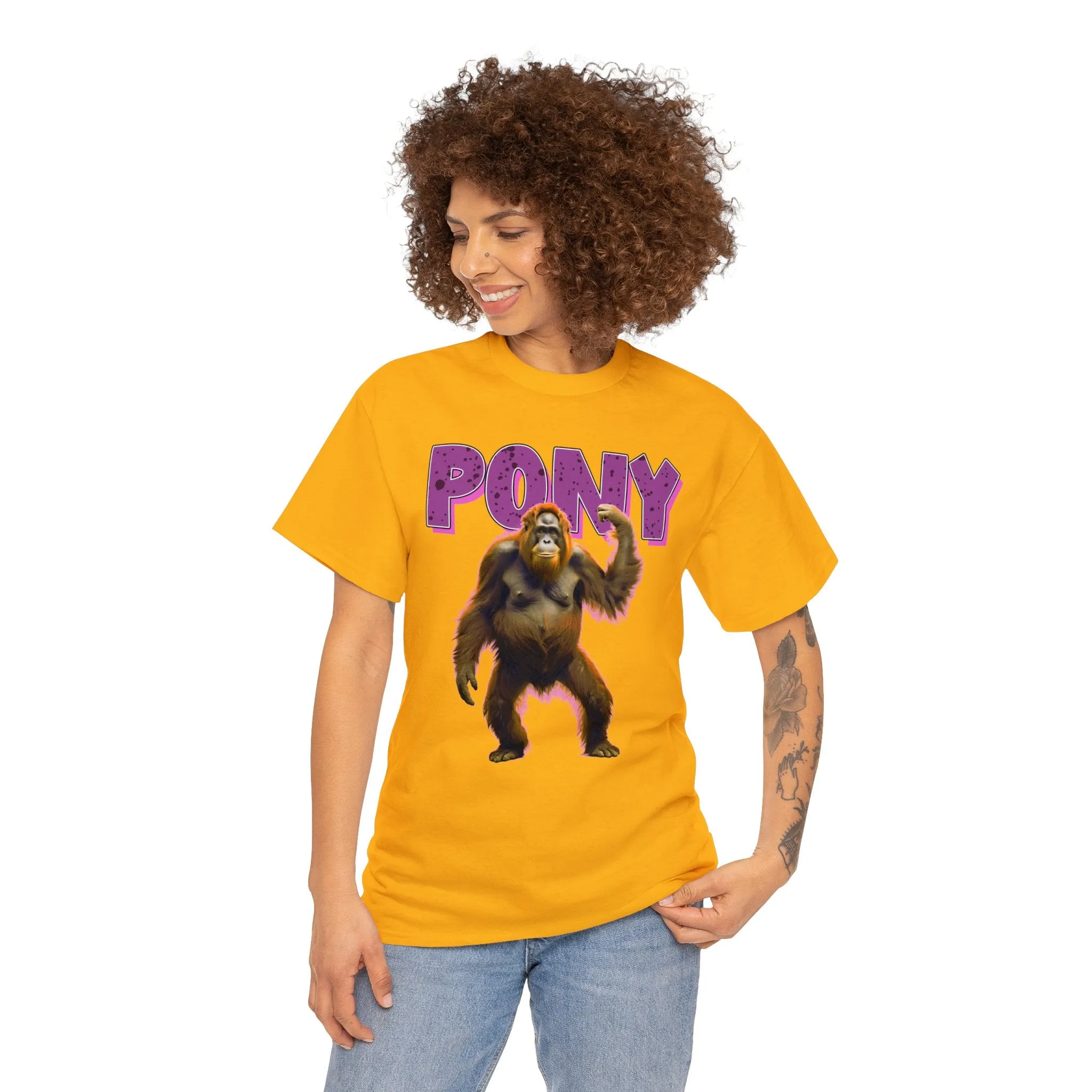Pony - Unisex Heavy Cotton Tee