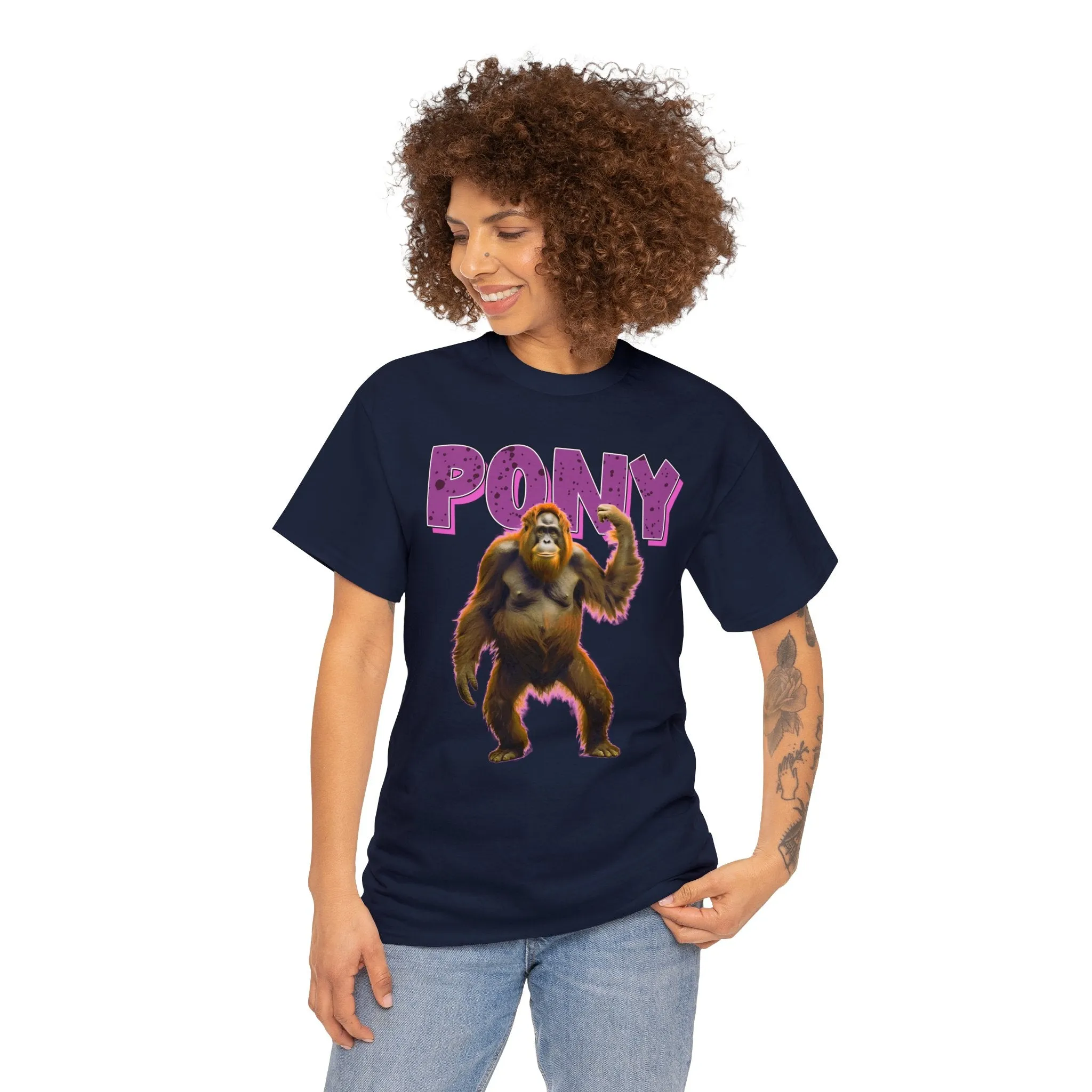 Pony - Unisex Heavy Cotton Tee