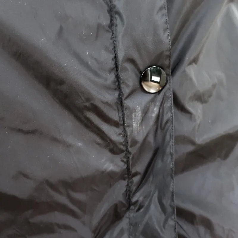 Prada Nylon Trench Coat Black Size 36 Belted Lightweight Coat