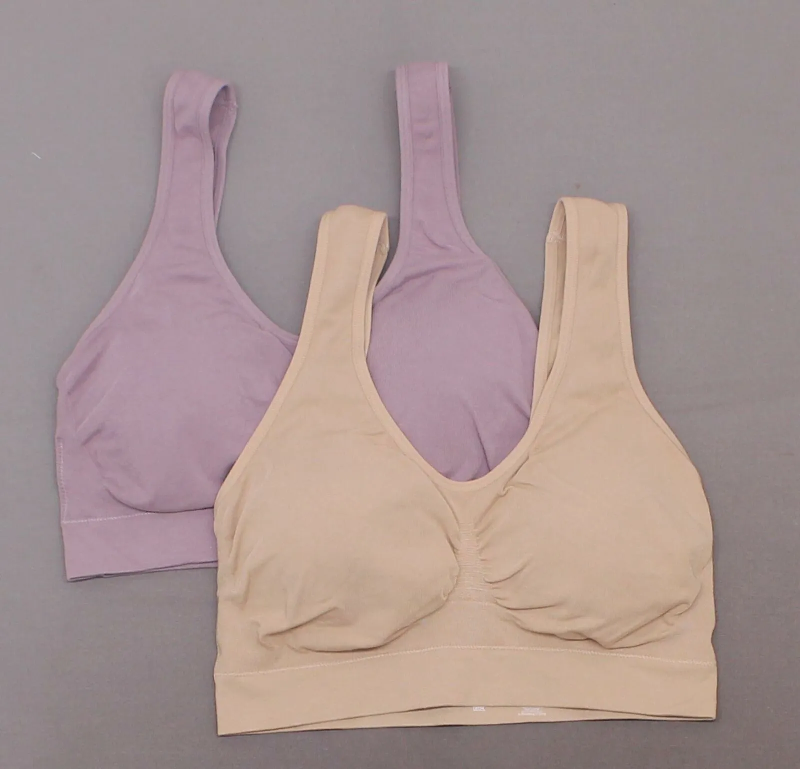 Rhonda Shear Women's 2 Pack Seamless Modal Bras