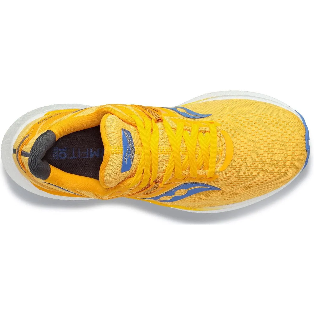 Saucony Triumph 20 (Womens) - Gold/Horizon