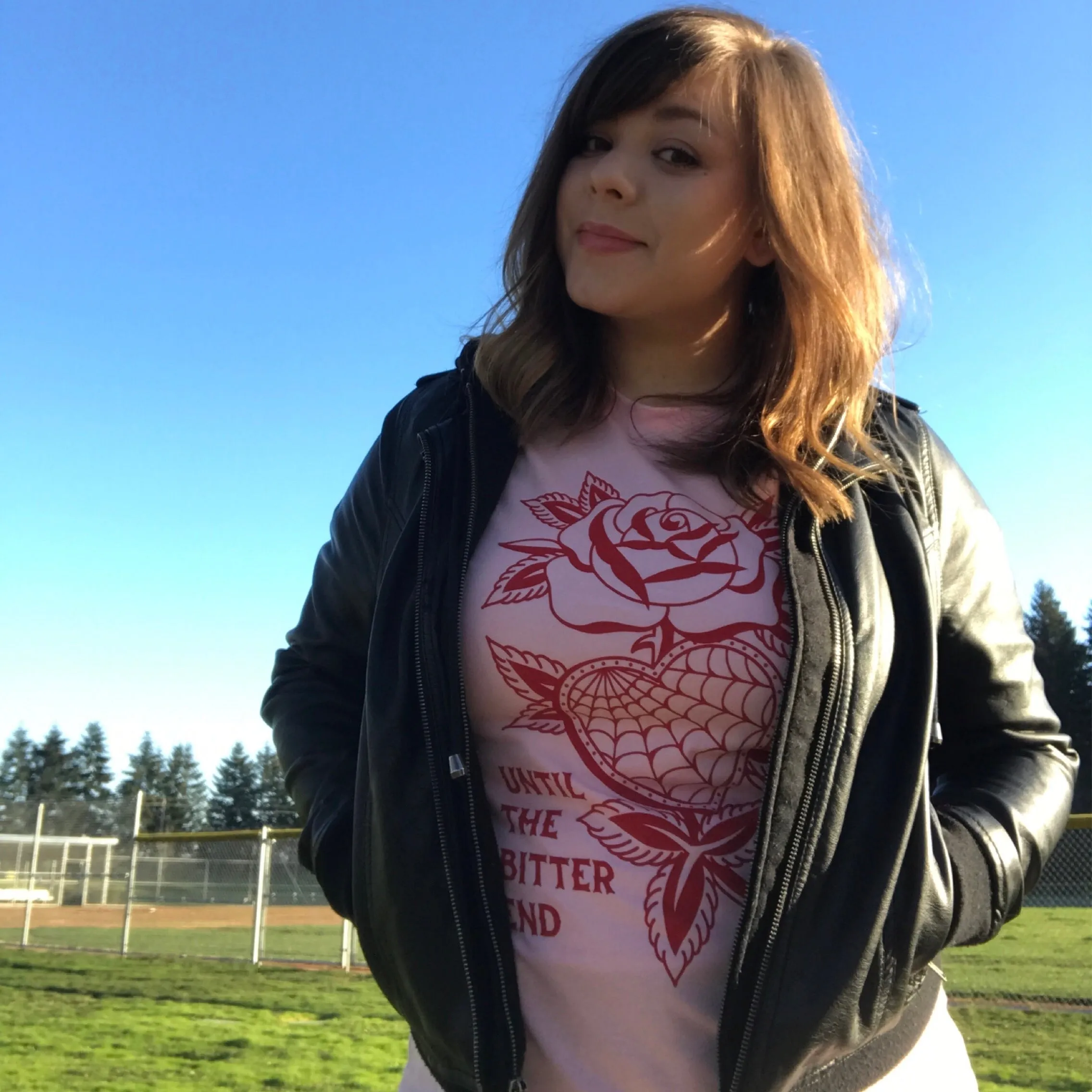 SECONDS Until the Bitter End T-Shirt - Pink/Red