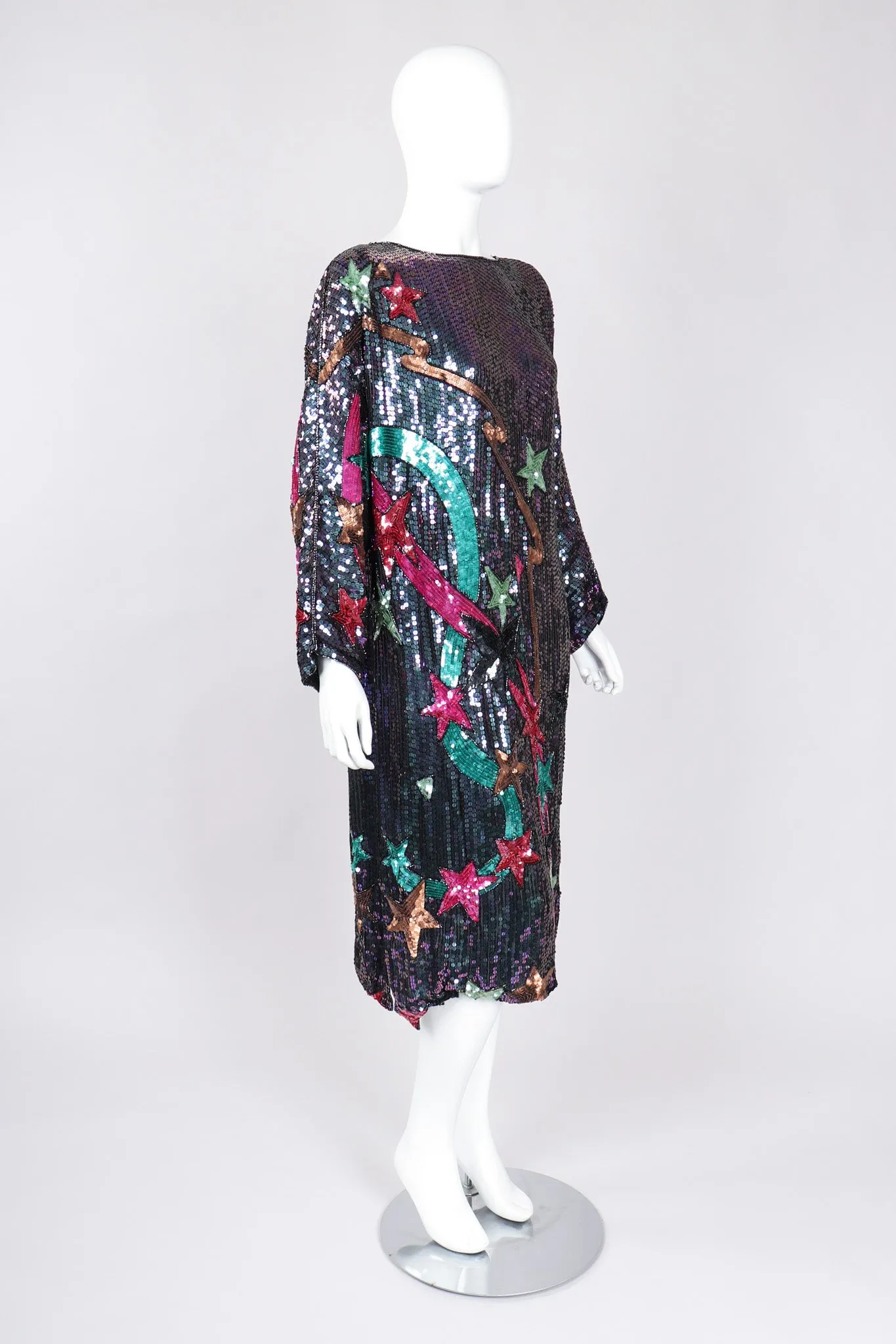 Shooting Stars Sequin Shift Dress