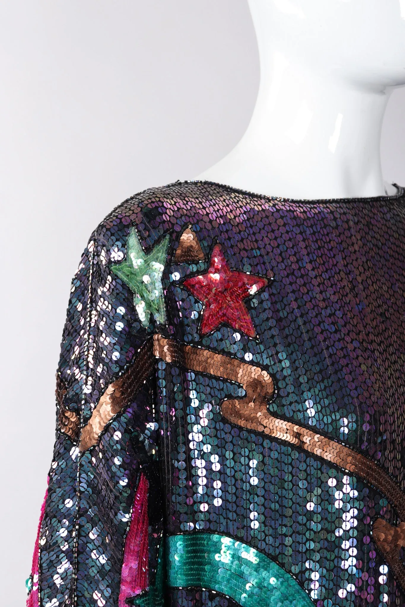 Shooting Stars Sequin Shift Dress