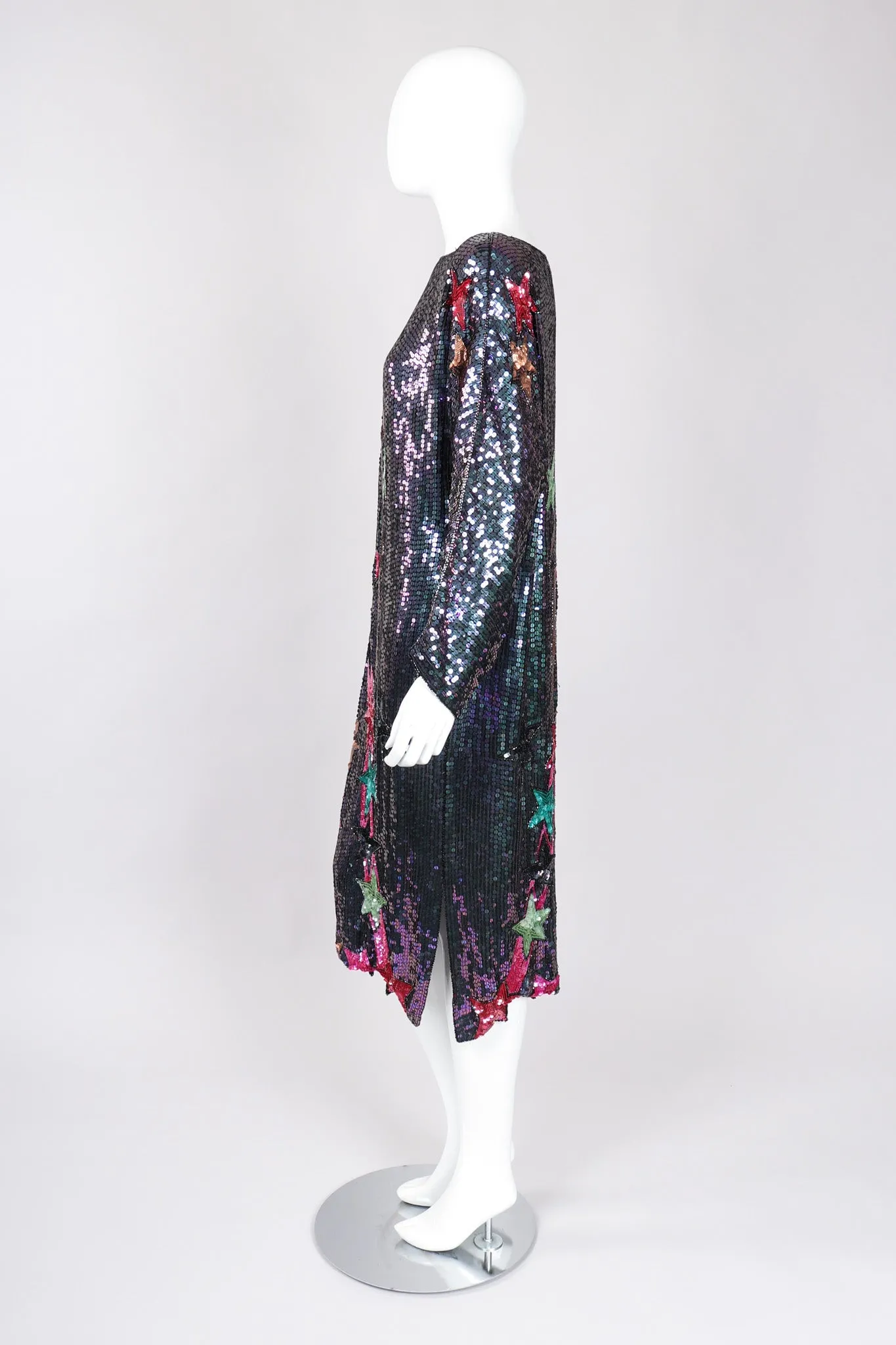 Shooting Stars Sequin Shift Dress