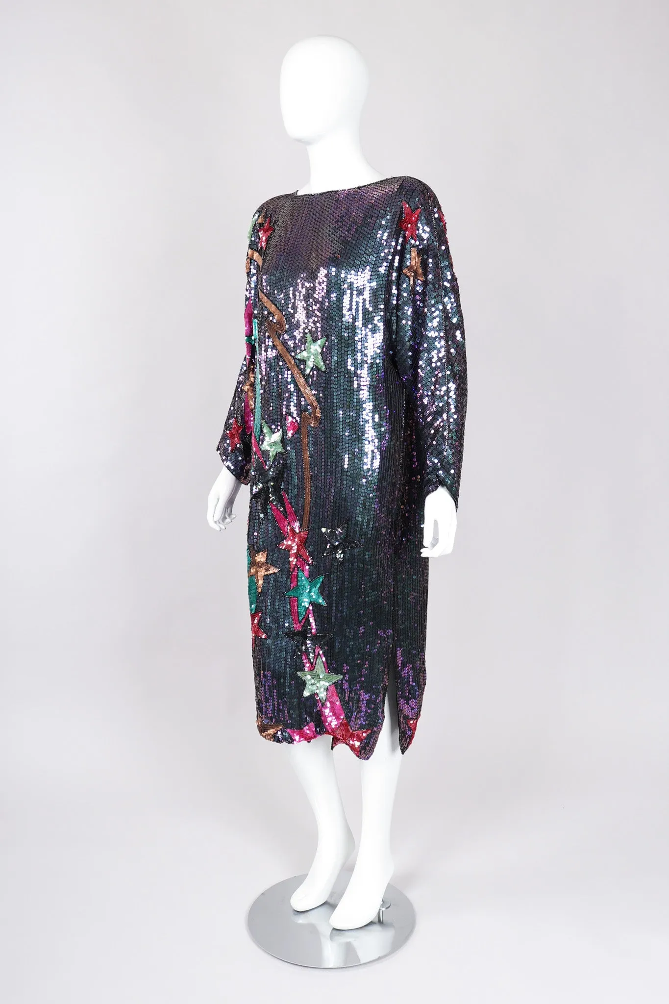 Shooting Stars Sequin Shift Dress