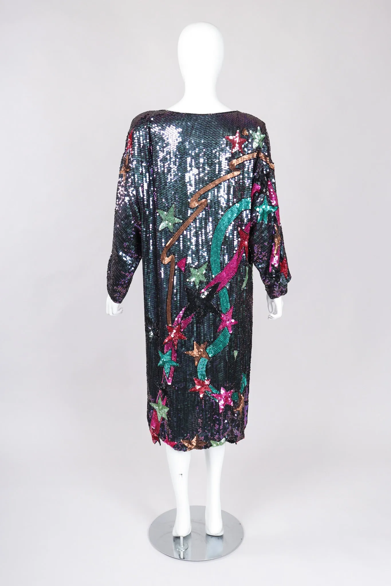 Shooting Stars Sequin Shift Dress