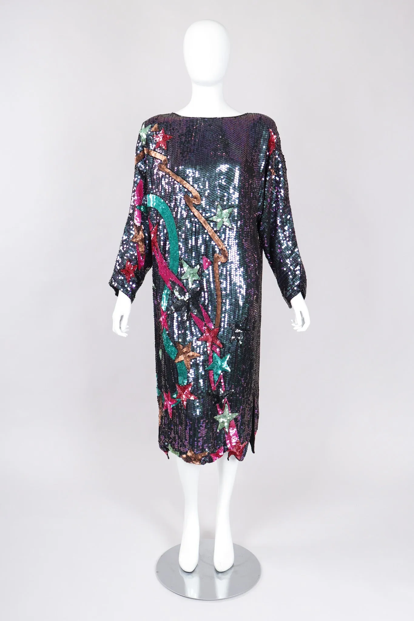 Shooting Stars Sequin Shift Dress