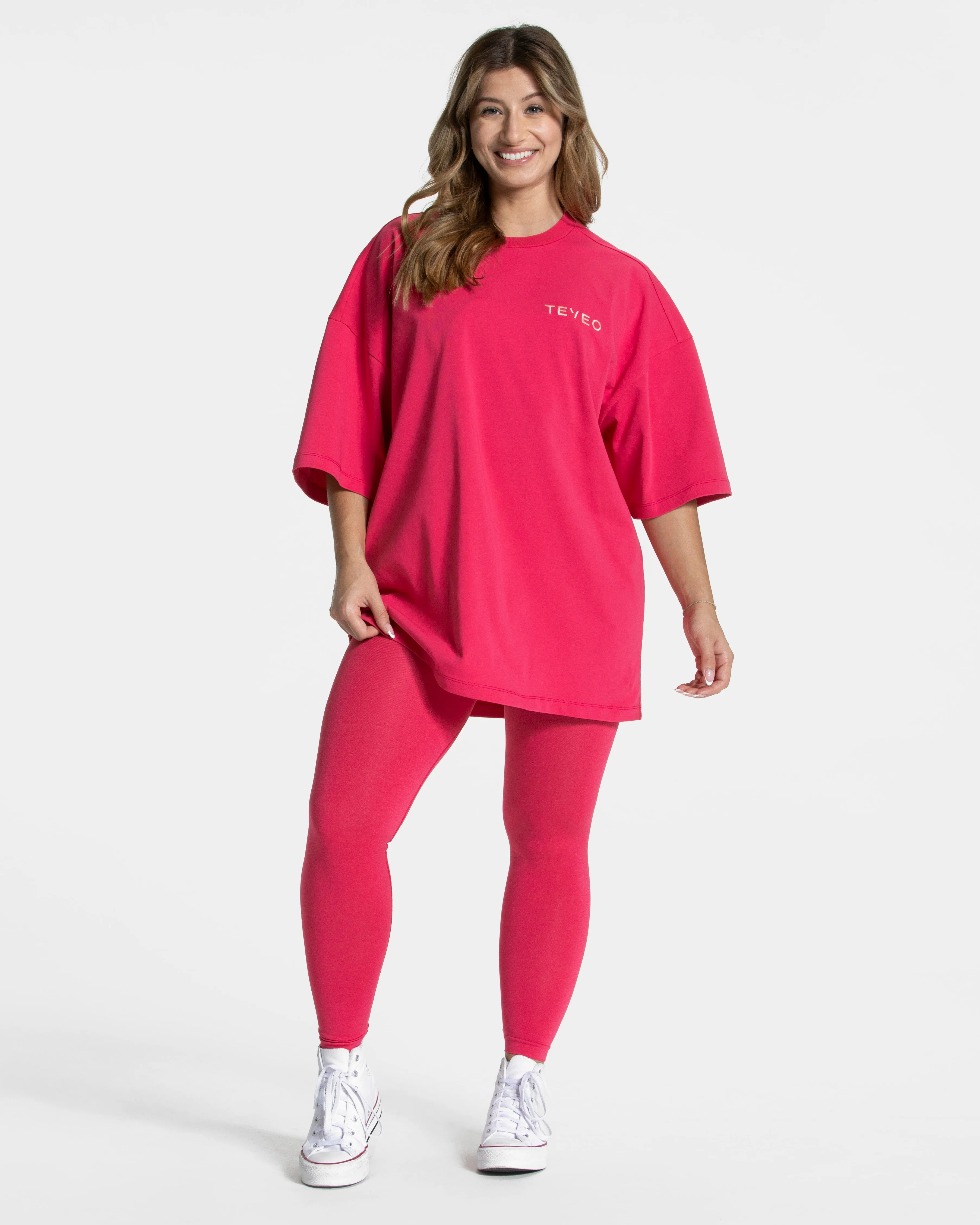 Signature Oversized T-Shirt "Berry"