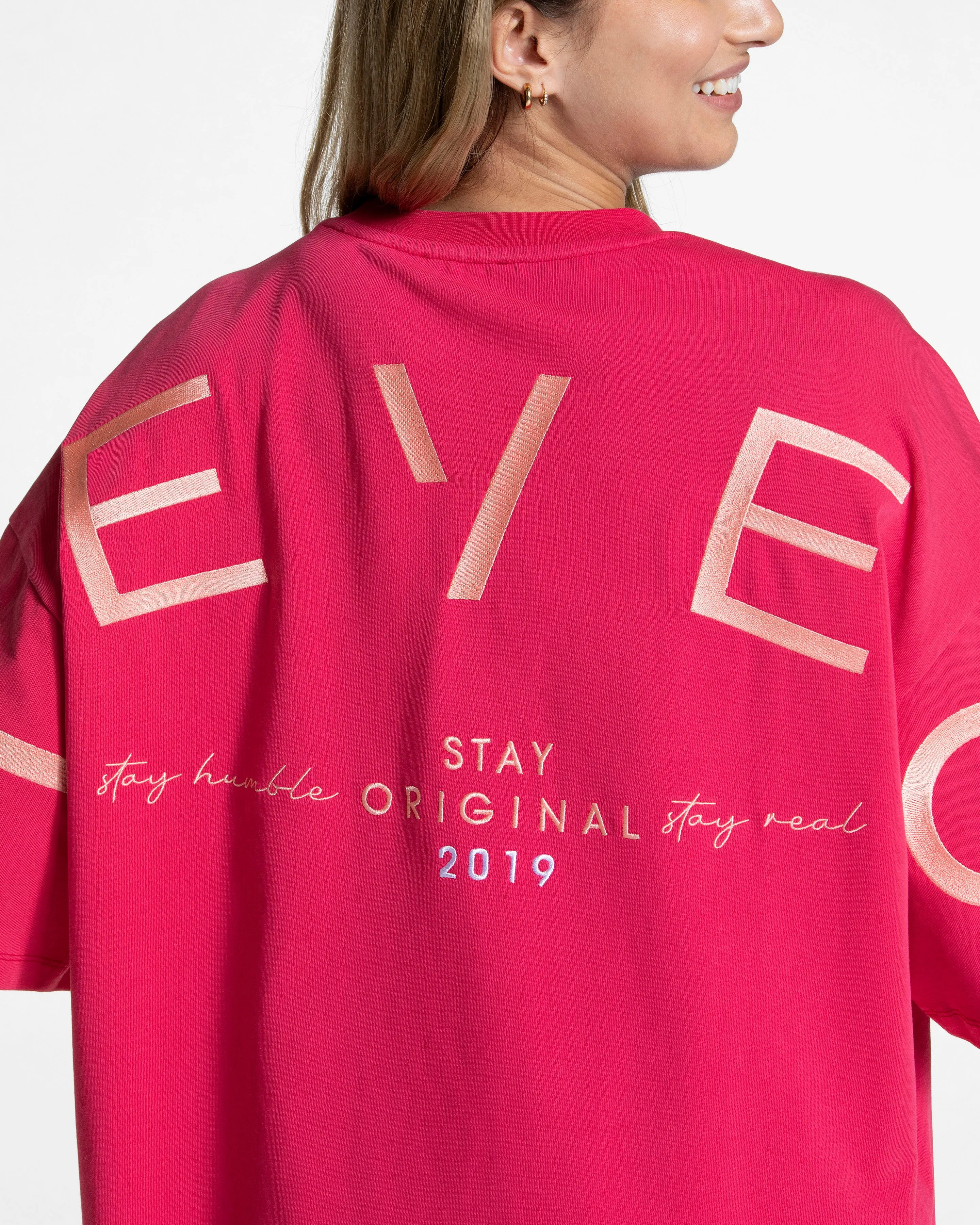 Signature Oversized T-Shirt "Berry"