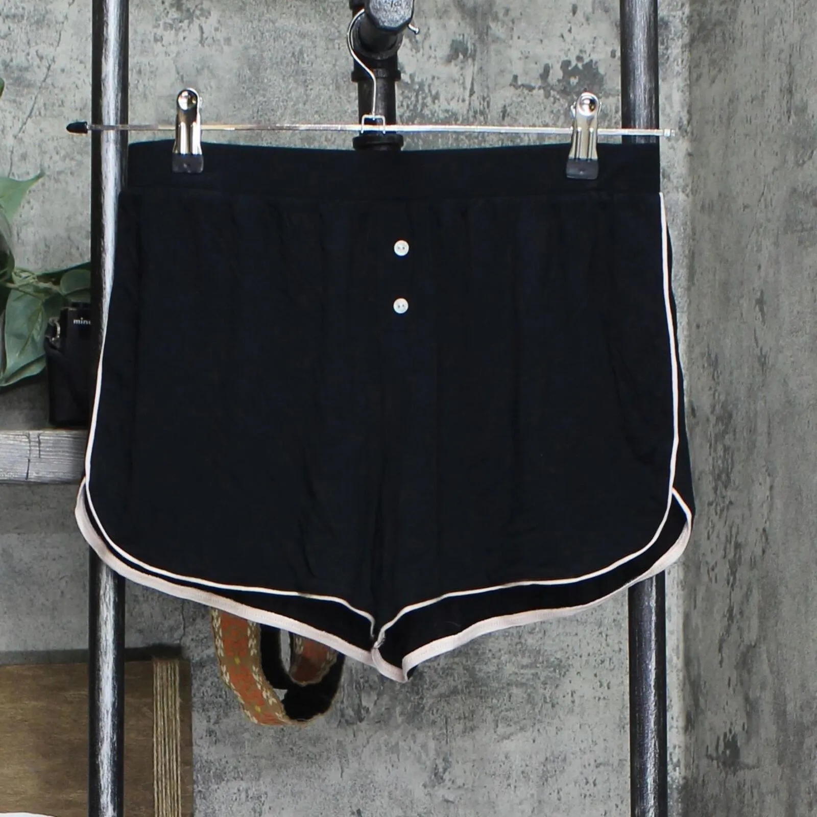 Stars Above Women's Beautifully Soft Pajama Shorts. 7893E Black Small