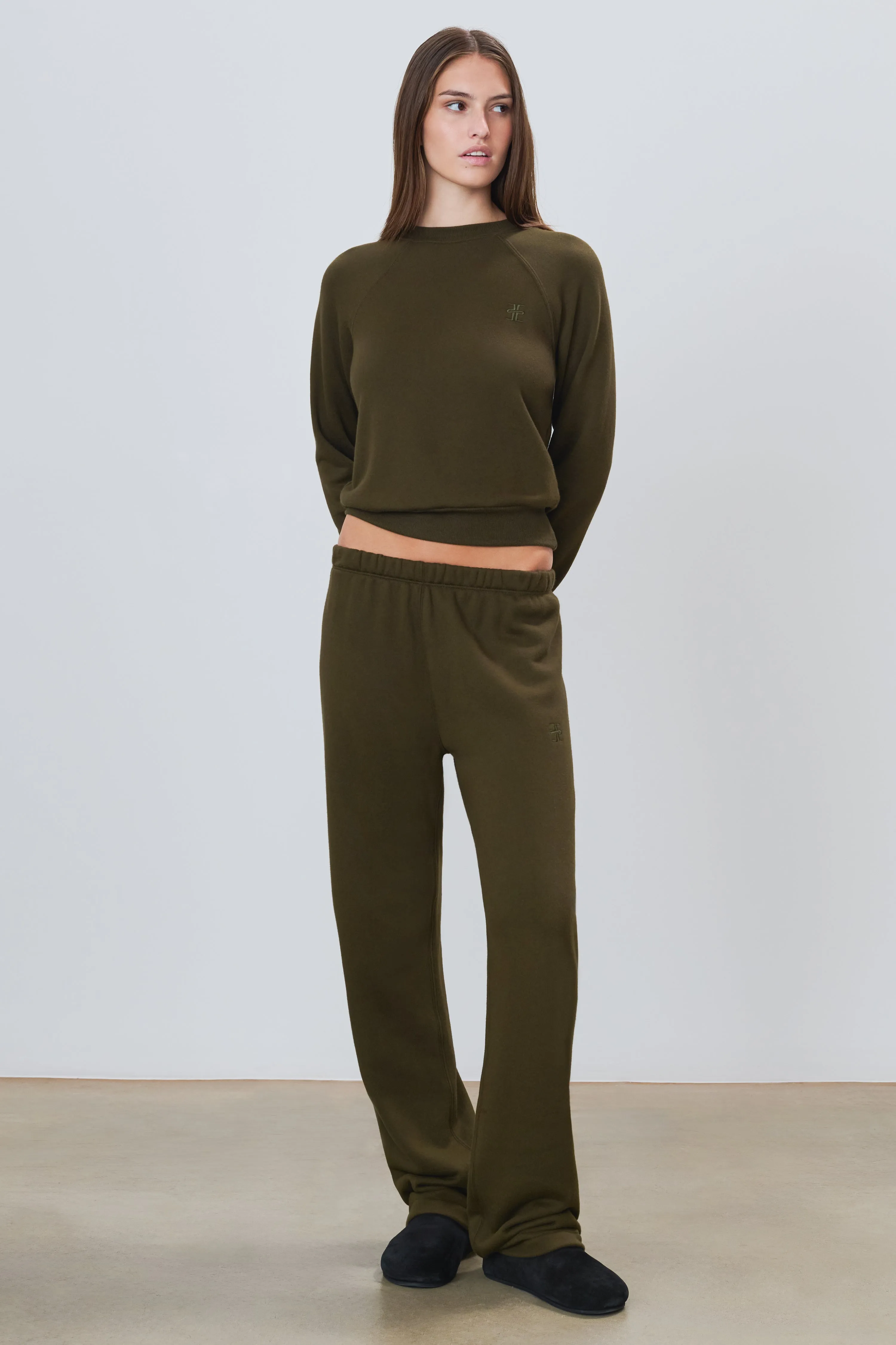 Straight Leg Sweatpant