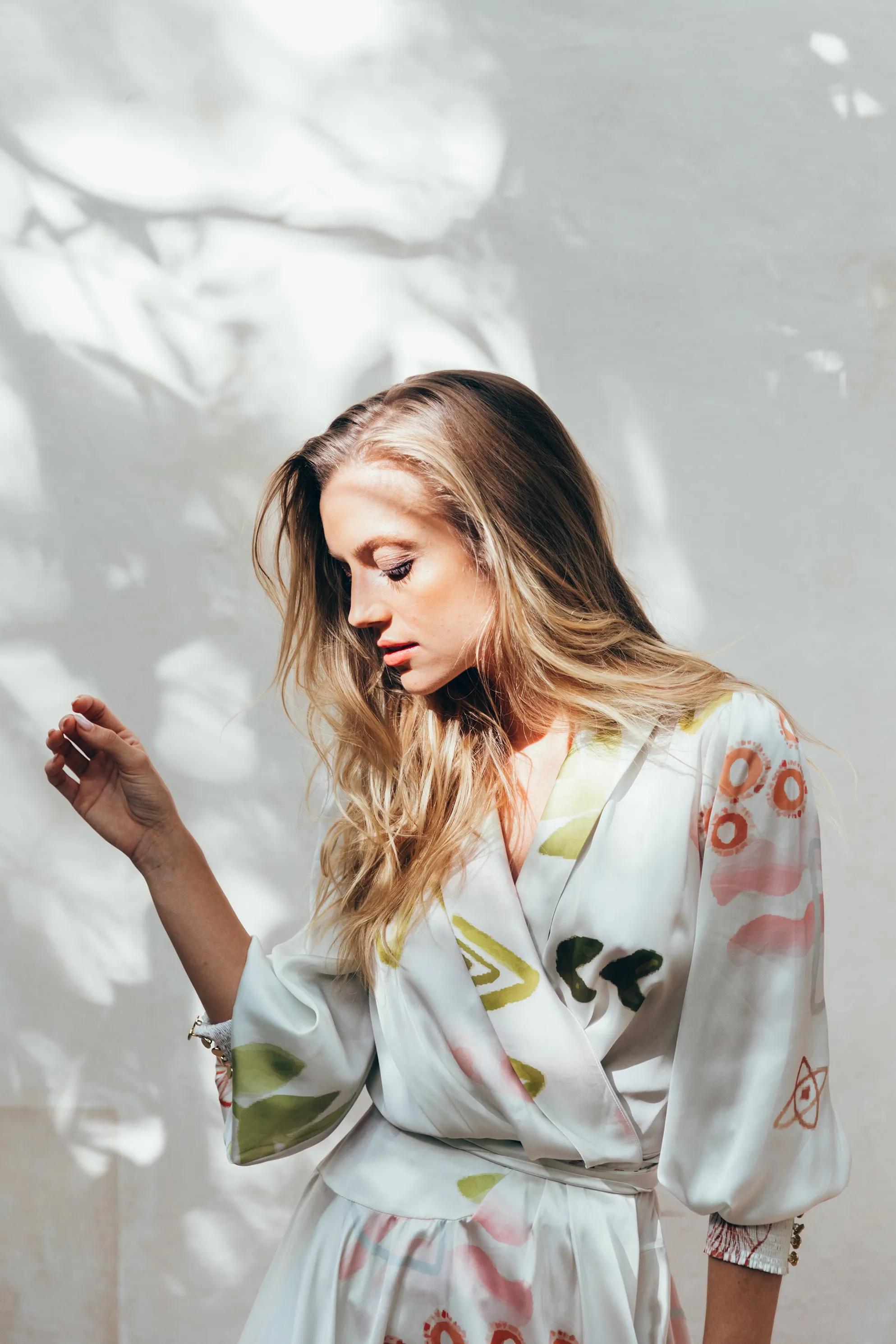 SukiSo Women's Elsa Wrap Dress in Samudra