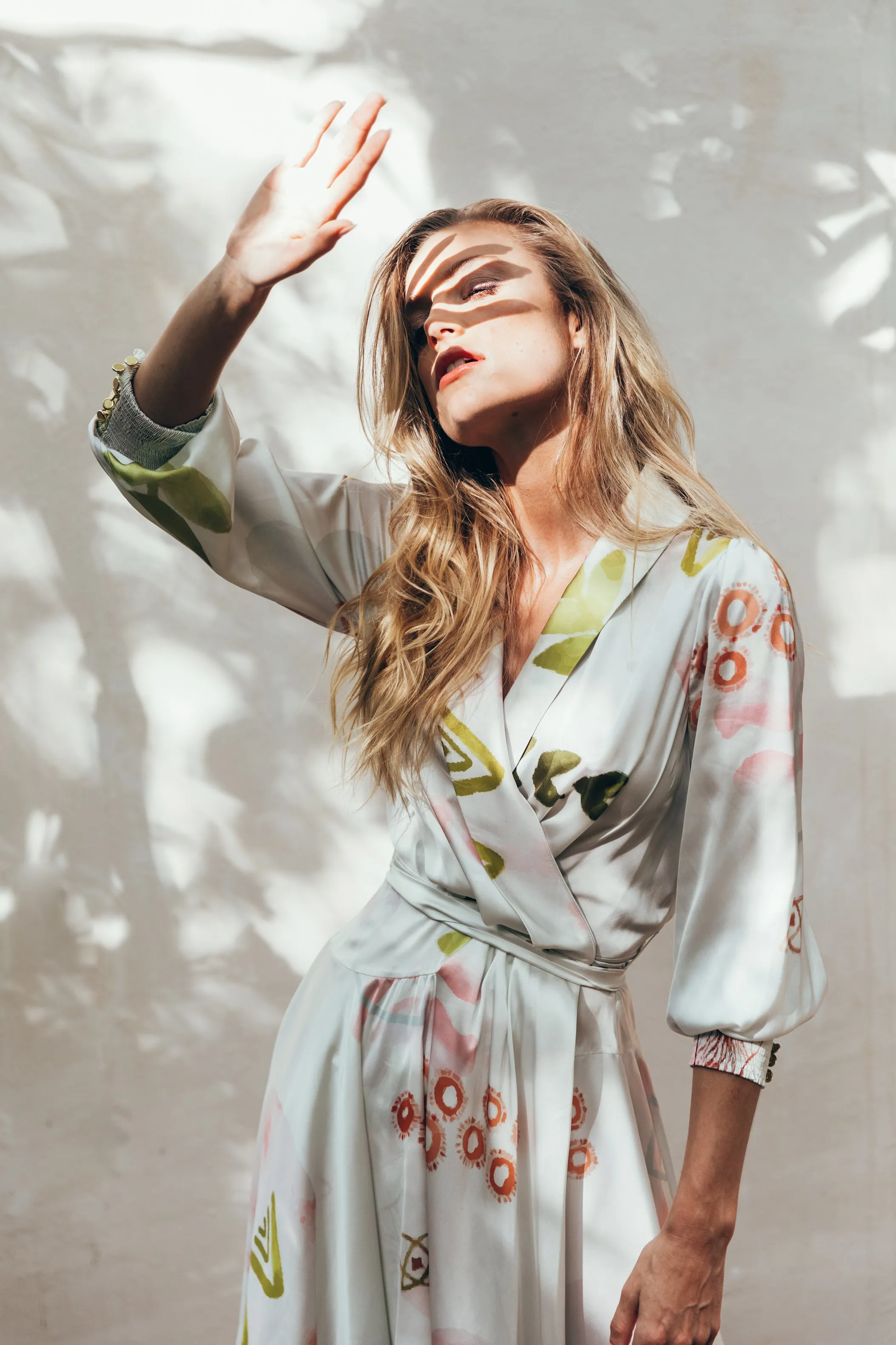 SukiSo Women's Elsa Wrap Dress in Samudra