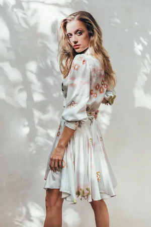 SukiSo Women's Elsa Wrap Dress in Samudra