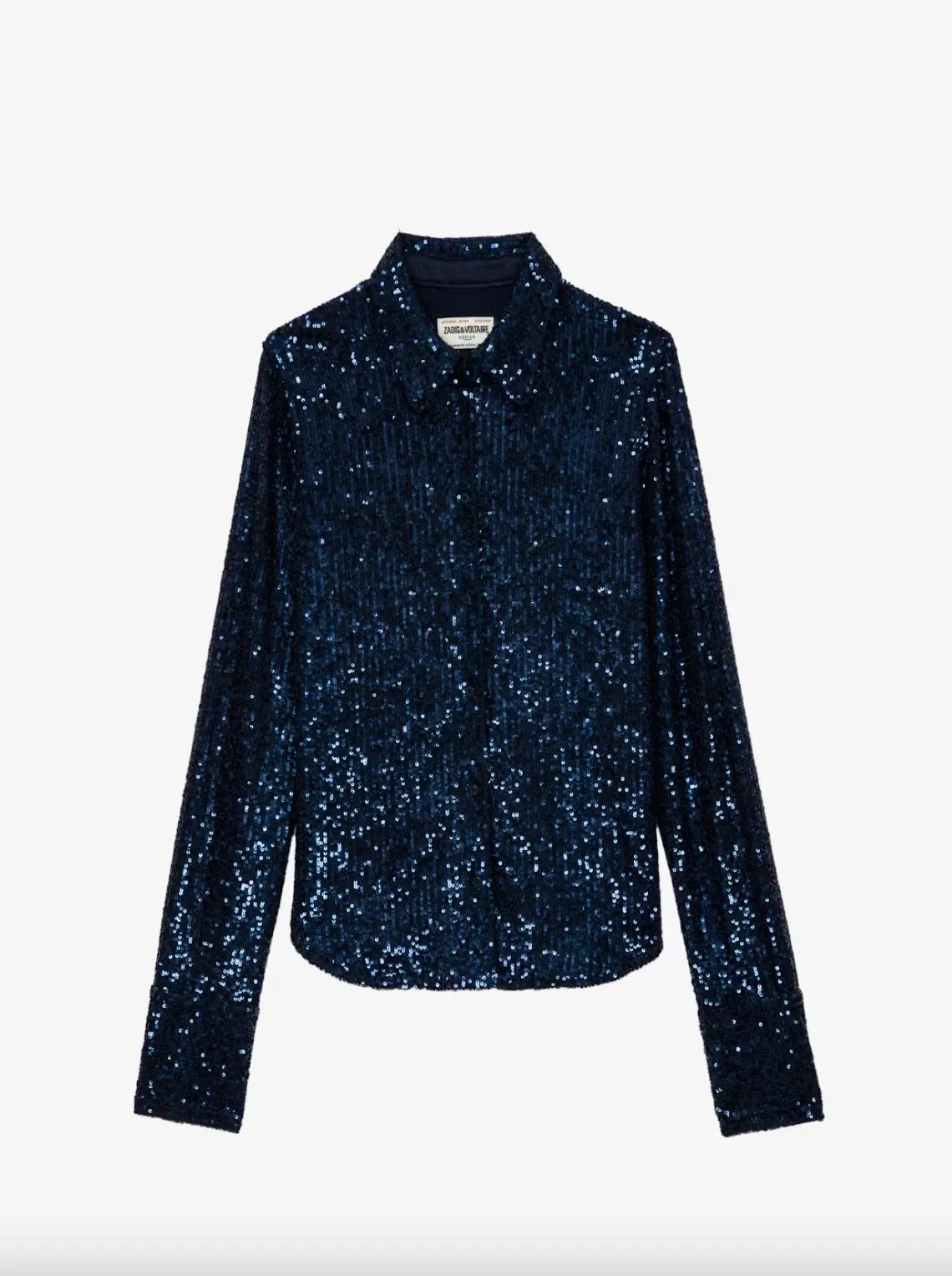 Tawny Sequin Shirt - Encre
