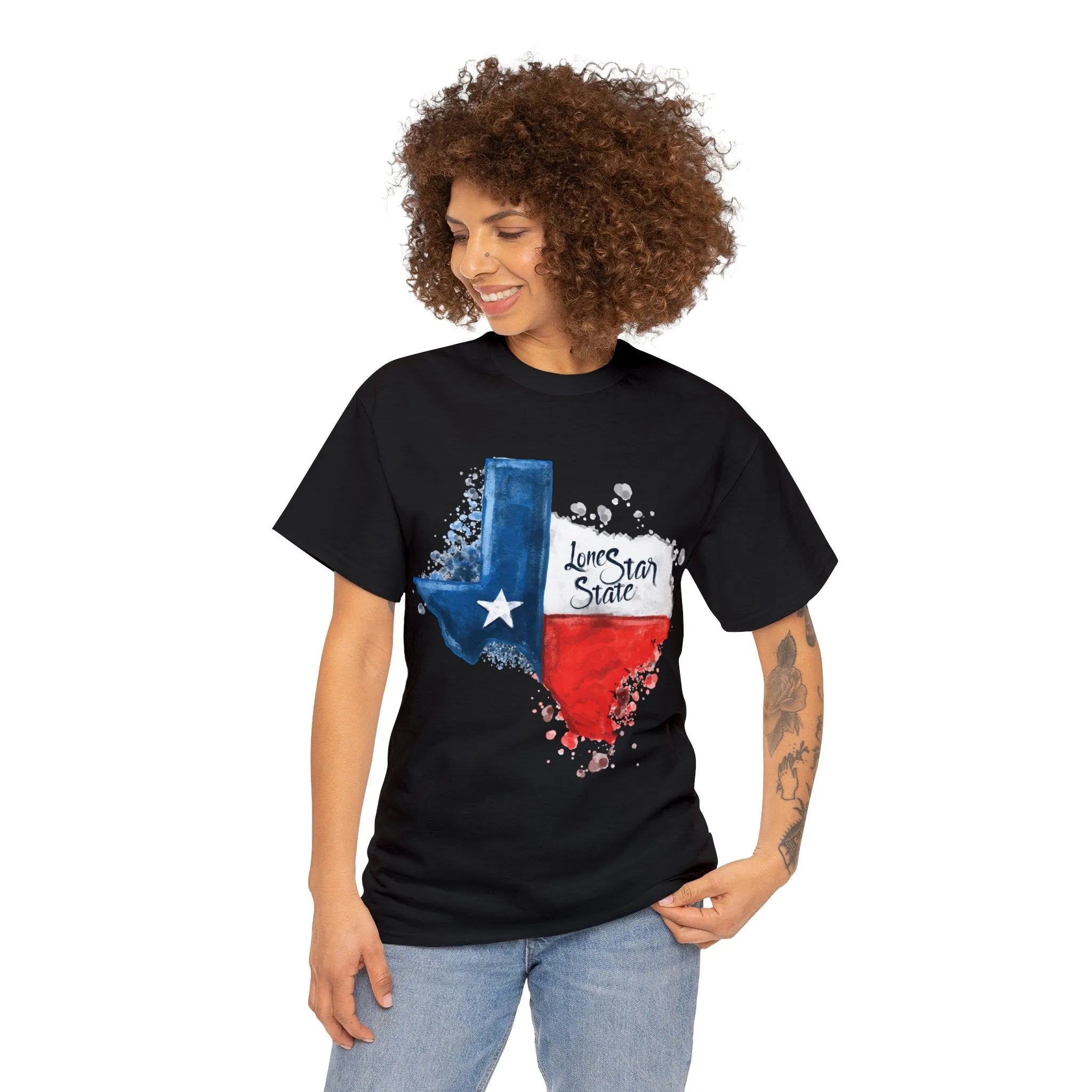 Texas Map Unisex T-Shirt