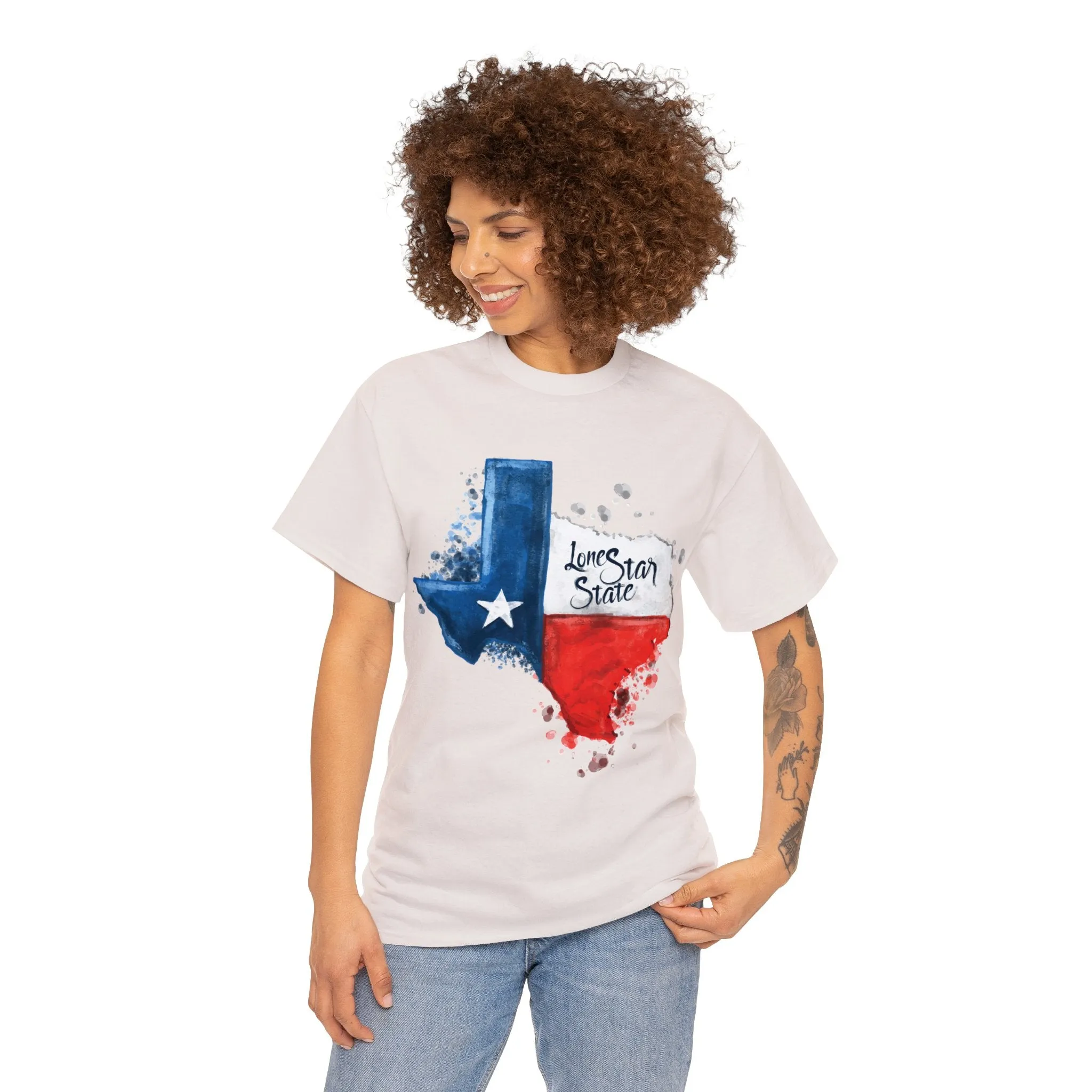 Texas Map Unisex T-Shirt