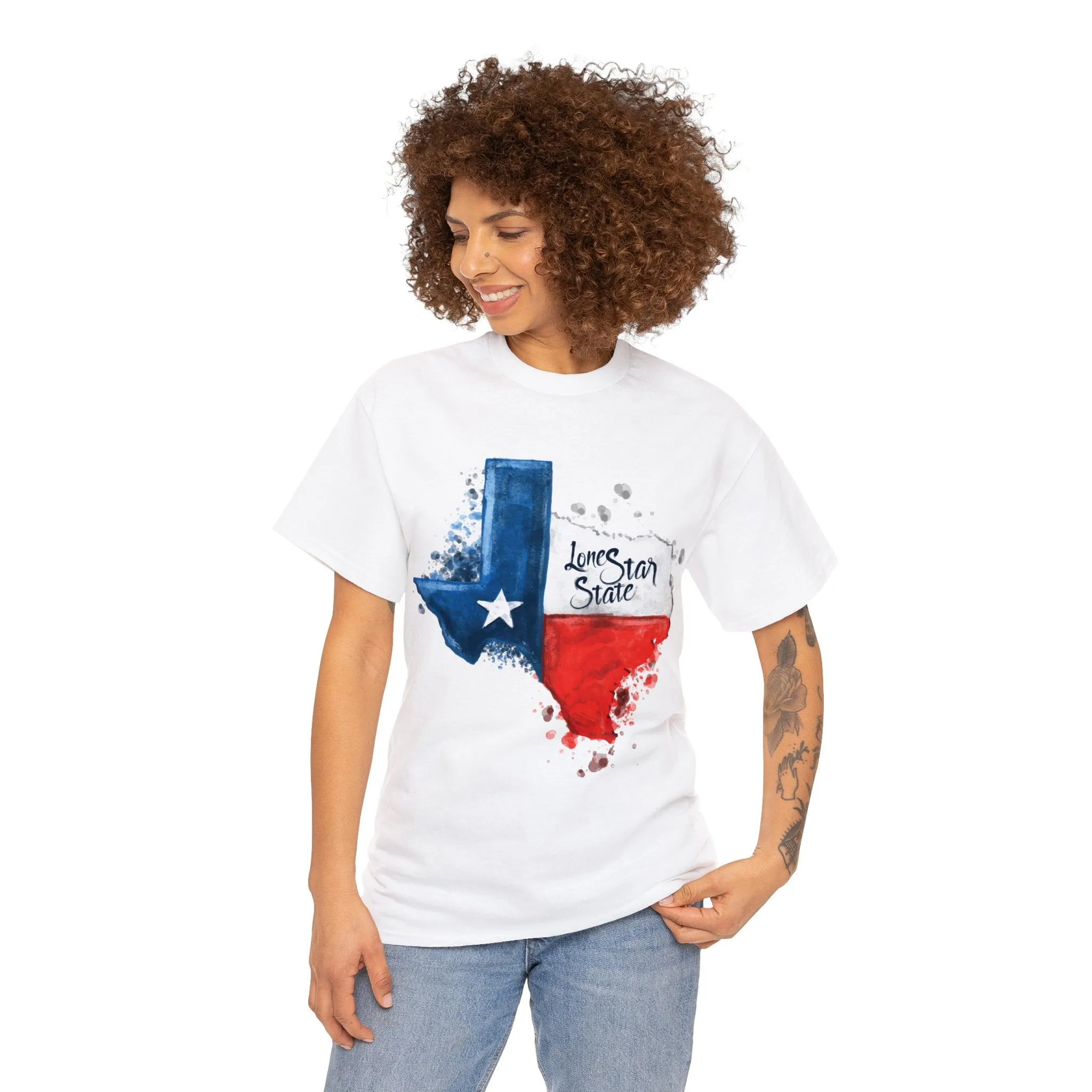 Texas Map Unisex T-Shirt