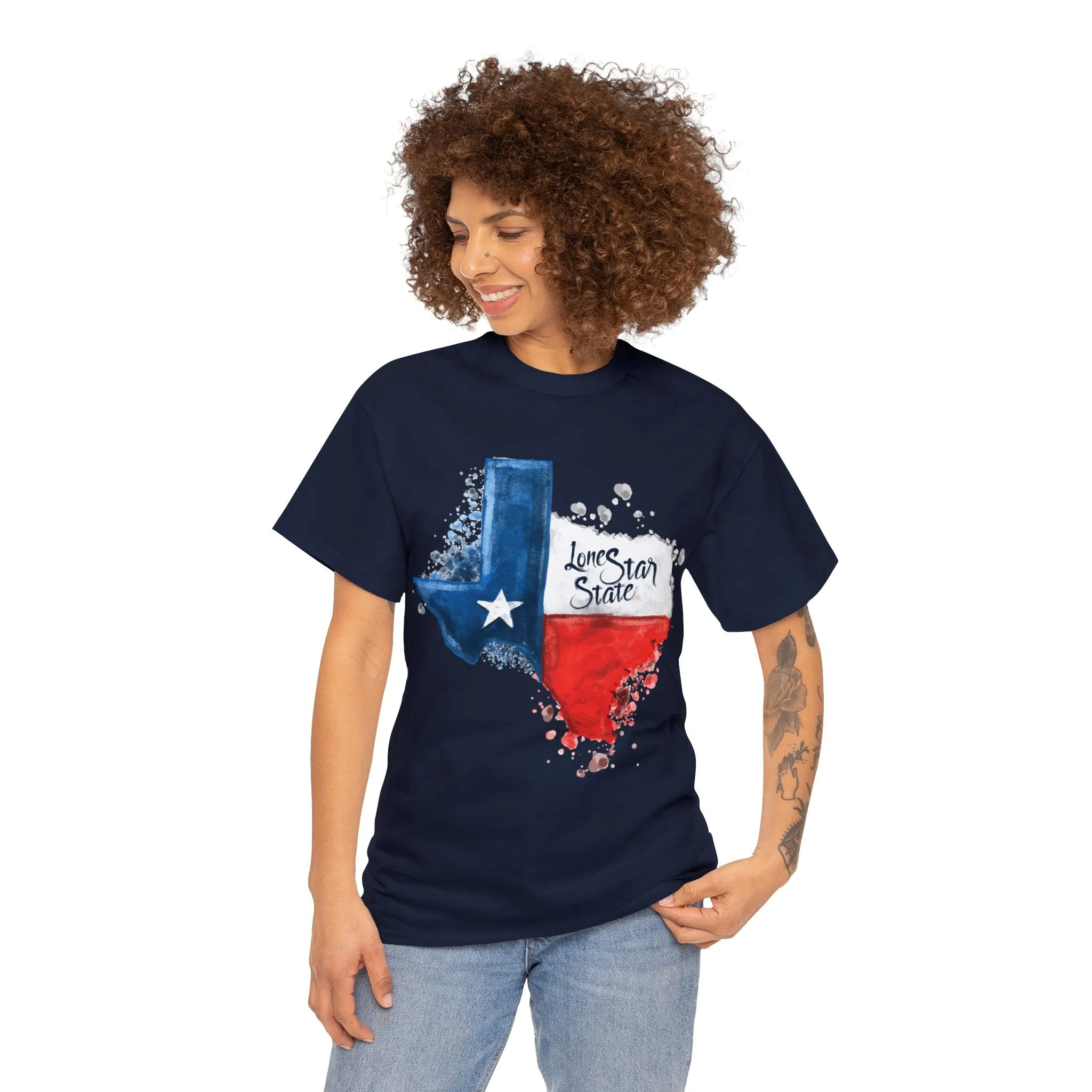 Texas Map Unisex T-Shirt