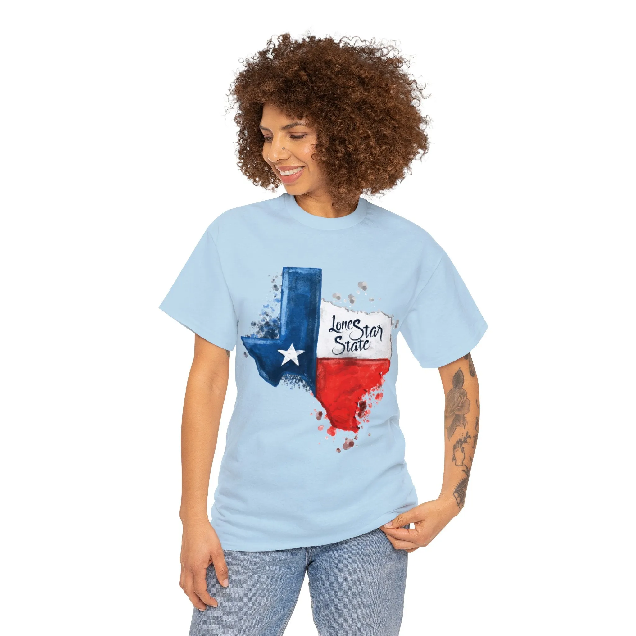 Texas Map Unisex T-Shirt