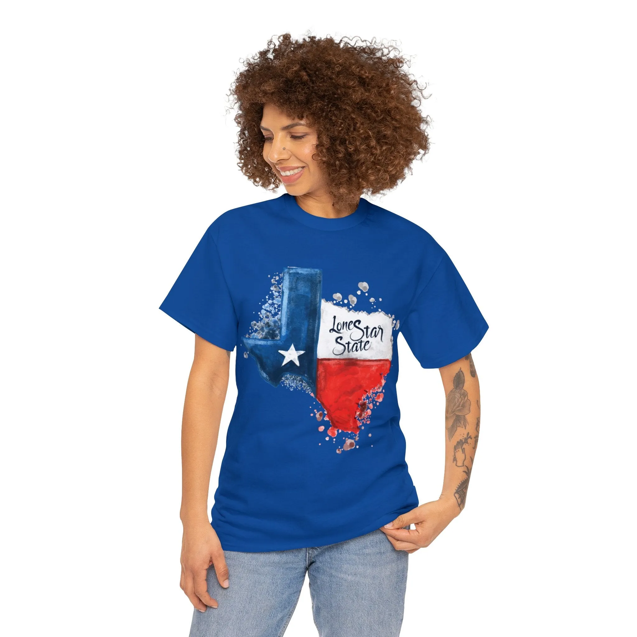 Texas Map Unisex T-Shirt