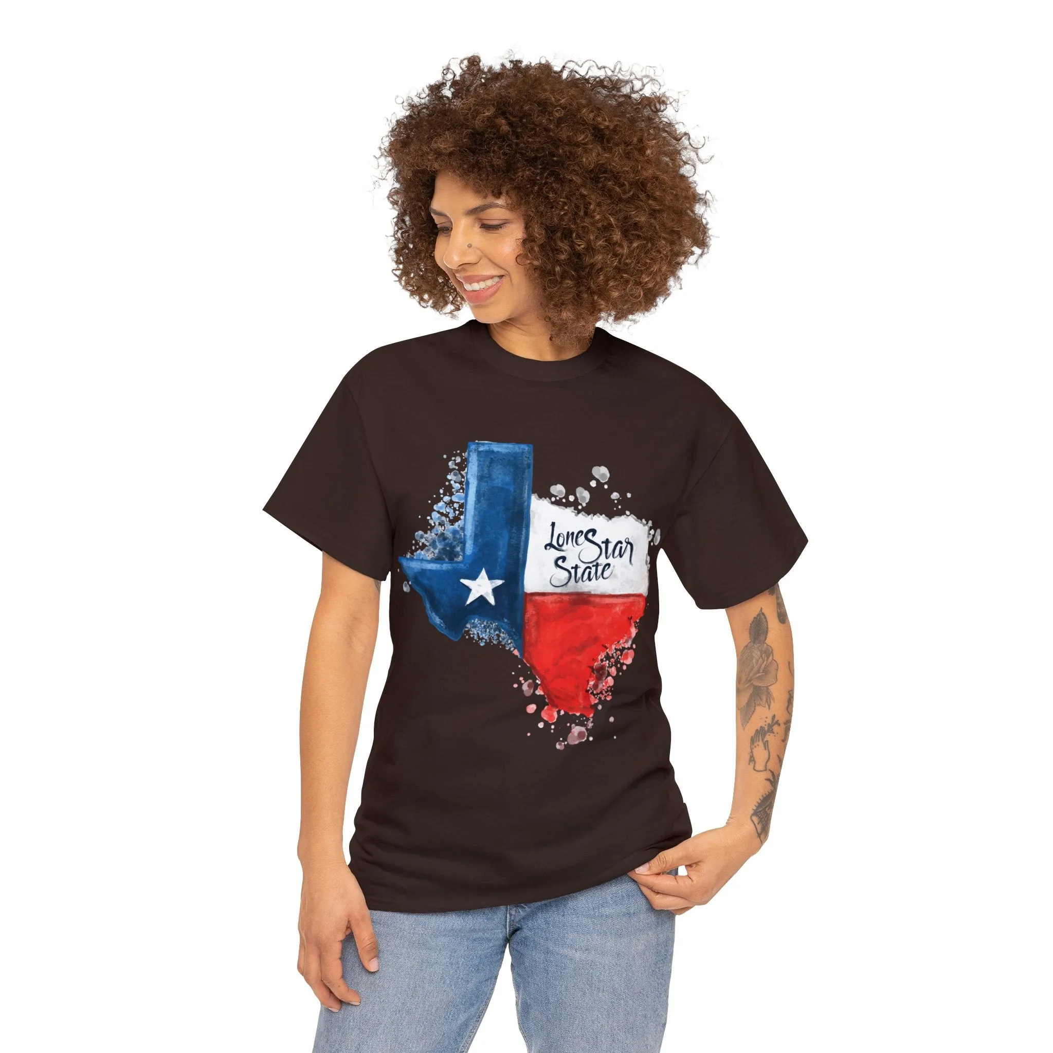 Texas Map Unisex T-Shirt
