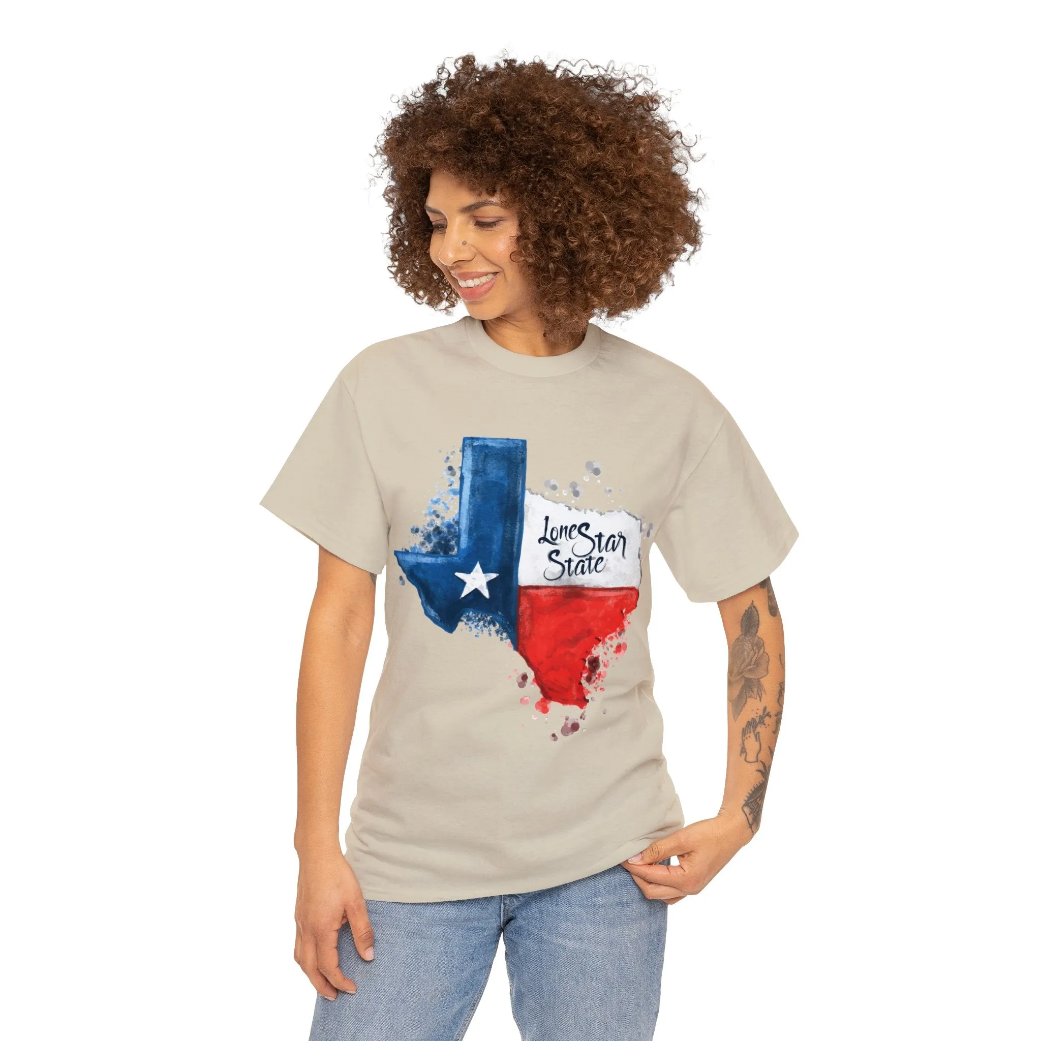 Texas Map Unisex T-Shirt