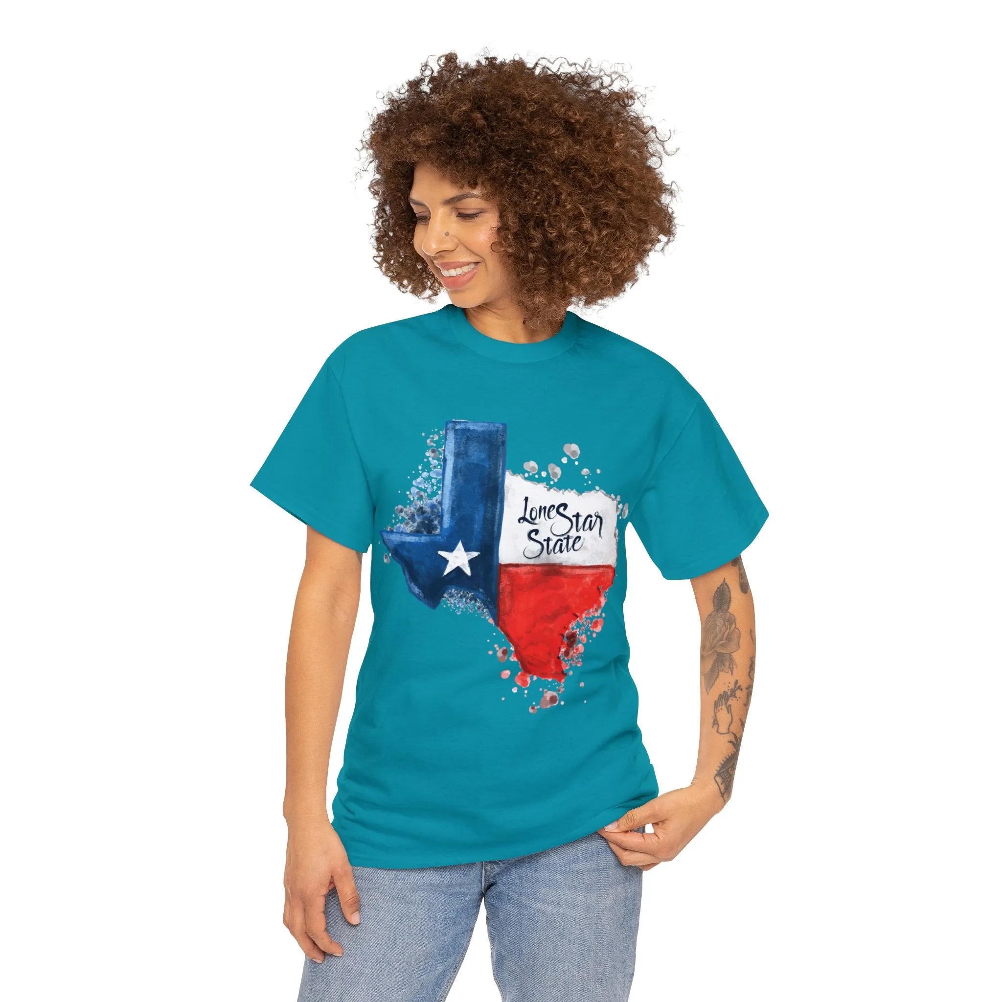Texas Map Unisex T-Shirt