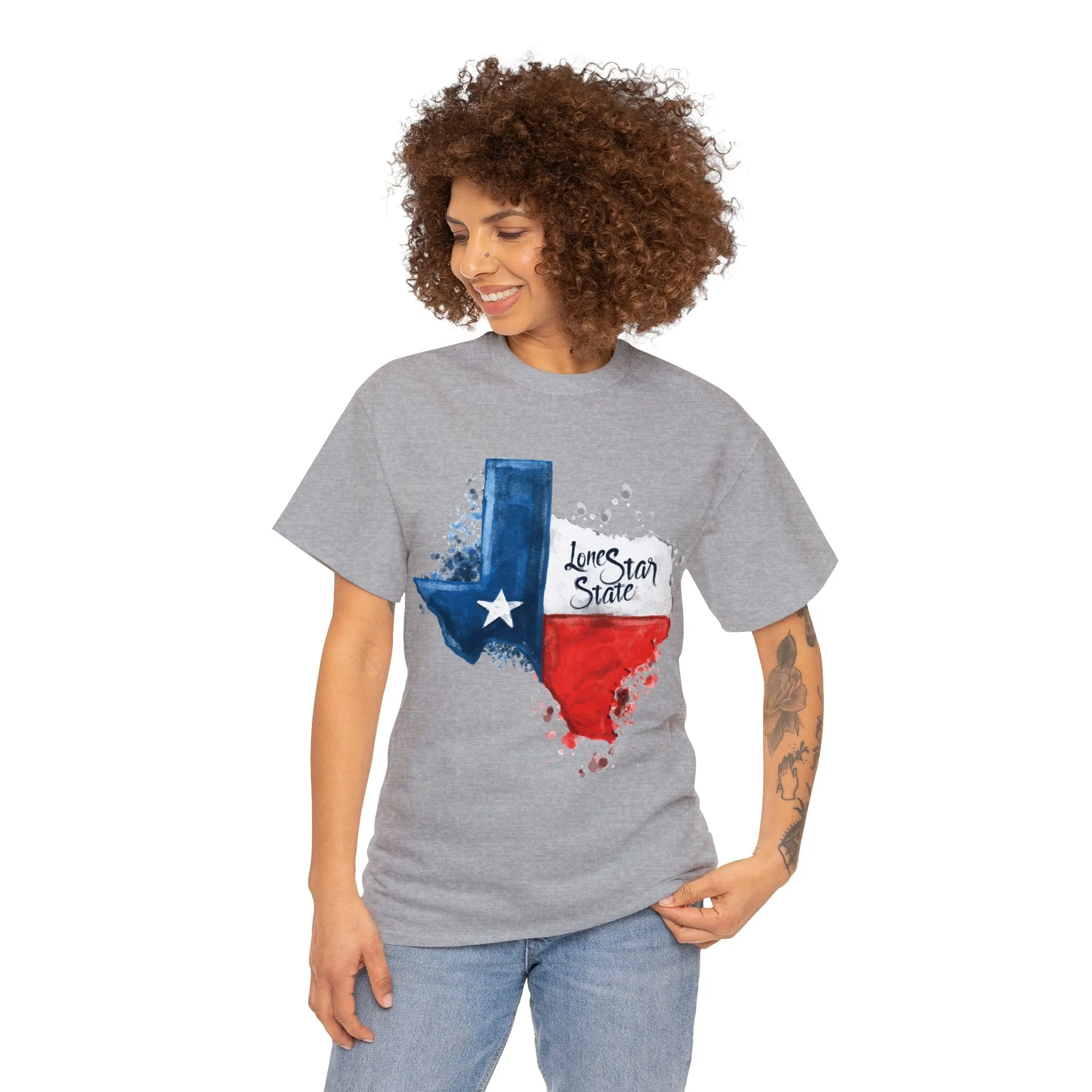 Texas Map Unisex T-Shirt