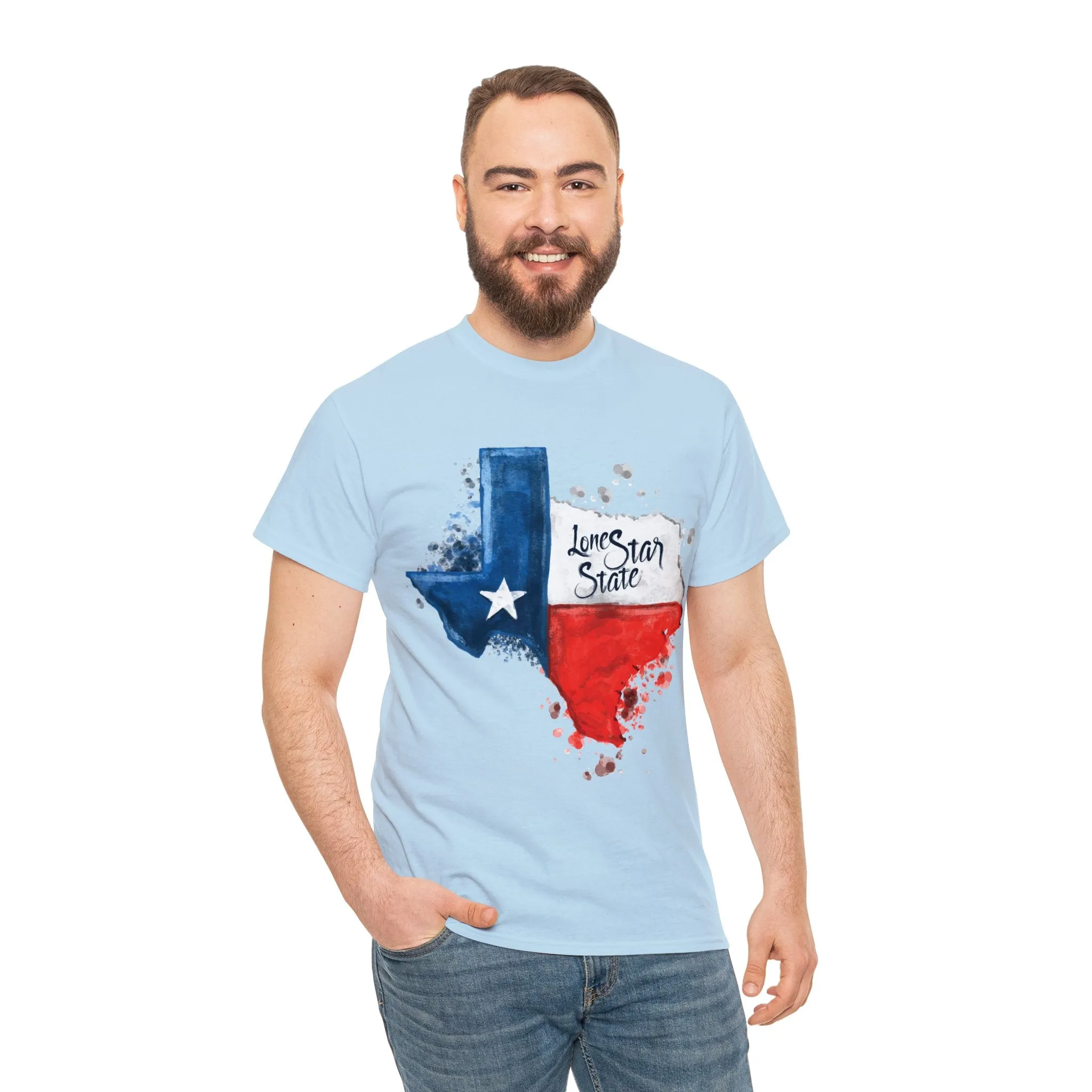 Texas Map Unisex T-Shirt