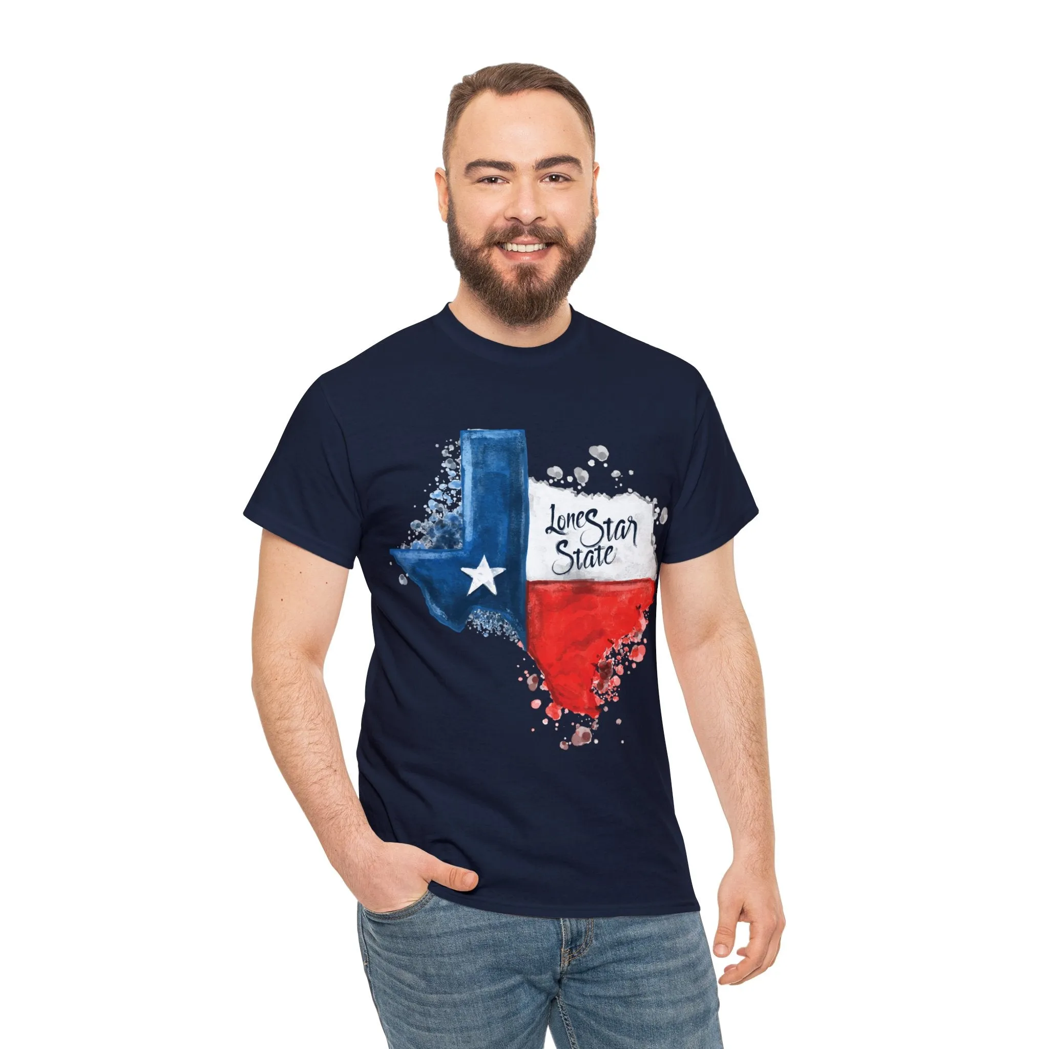 Texas Map Unisex T-Shirt