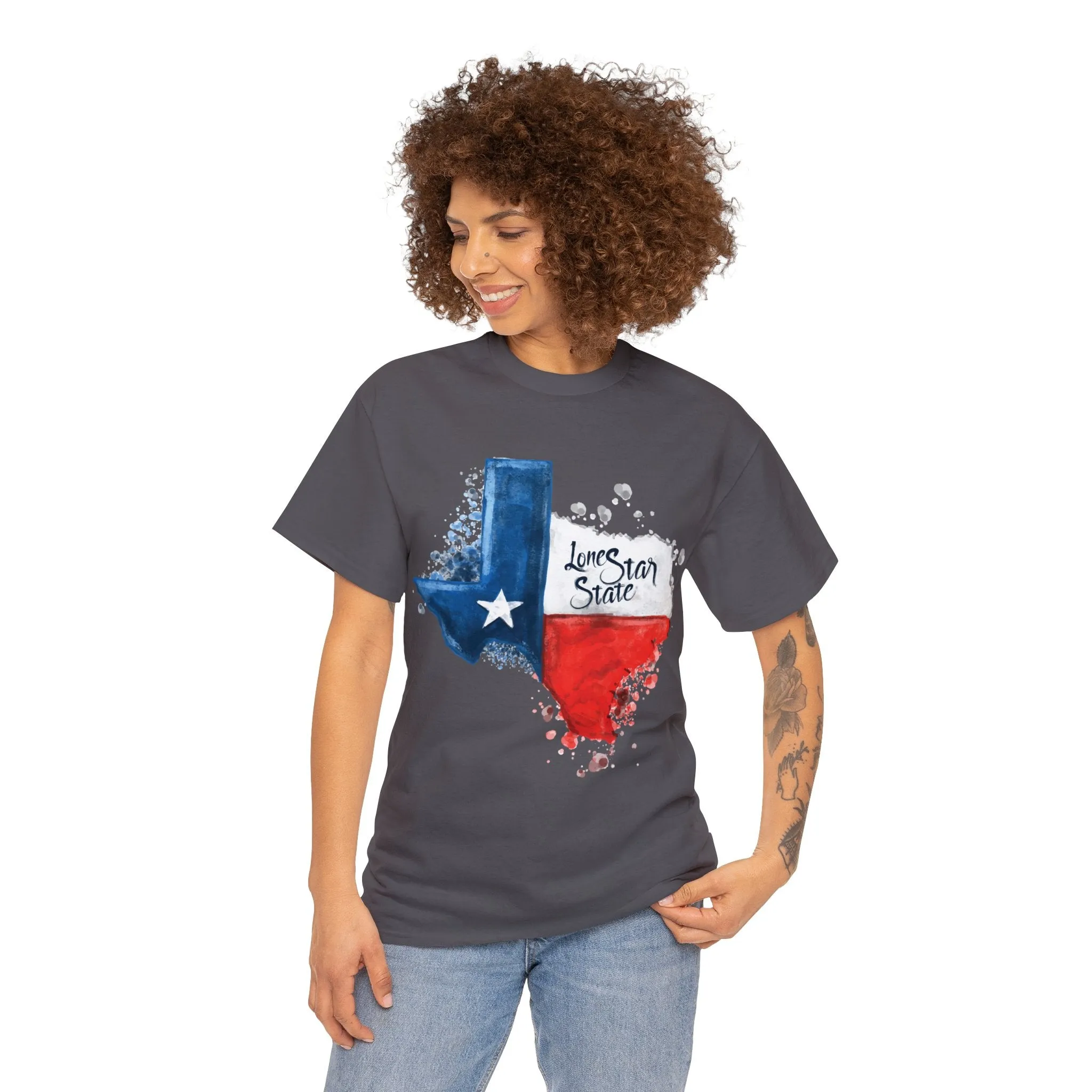 Texas Map Unisex T-Shirt