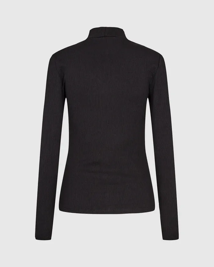 The Mocki Long Sleeve by Minimum - Black