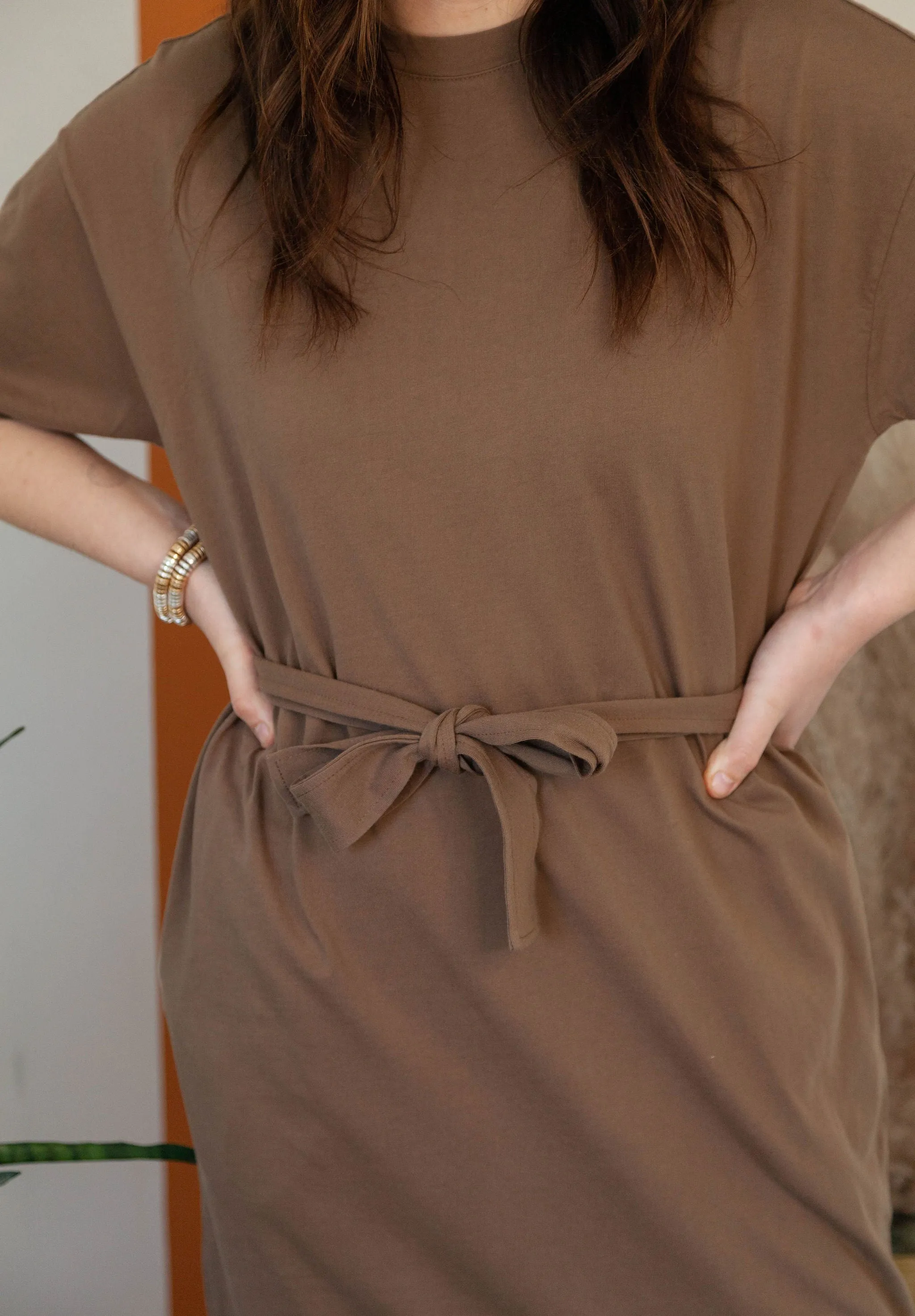 The Ragatta Midi Dress by Minimum - Crocodile