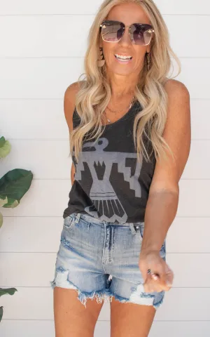 The Thunderbird Tank - Black** - Final Sale