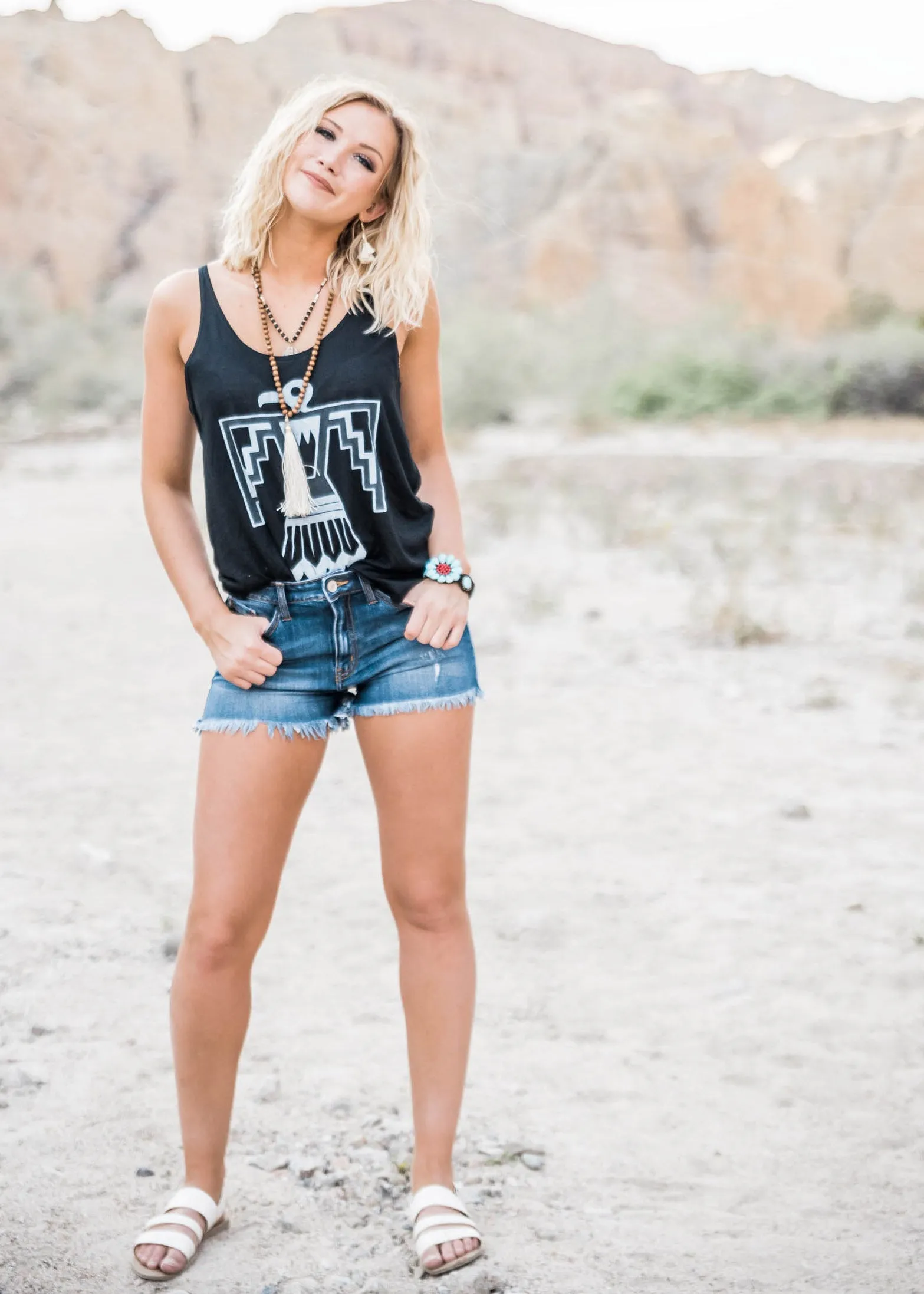 The Thunderbird Tank - Black** - Final Sale