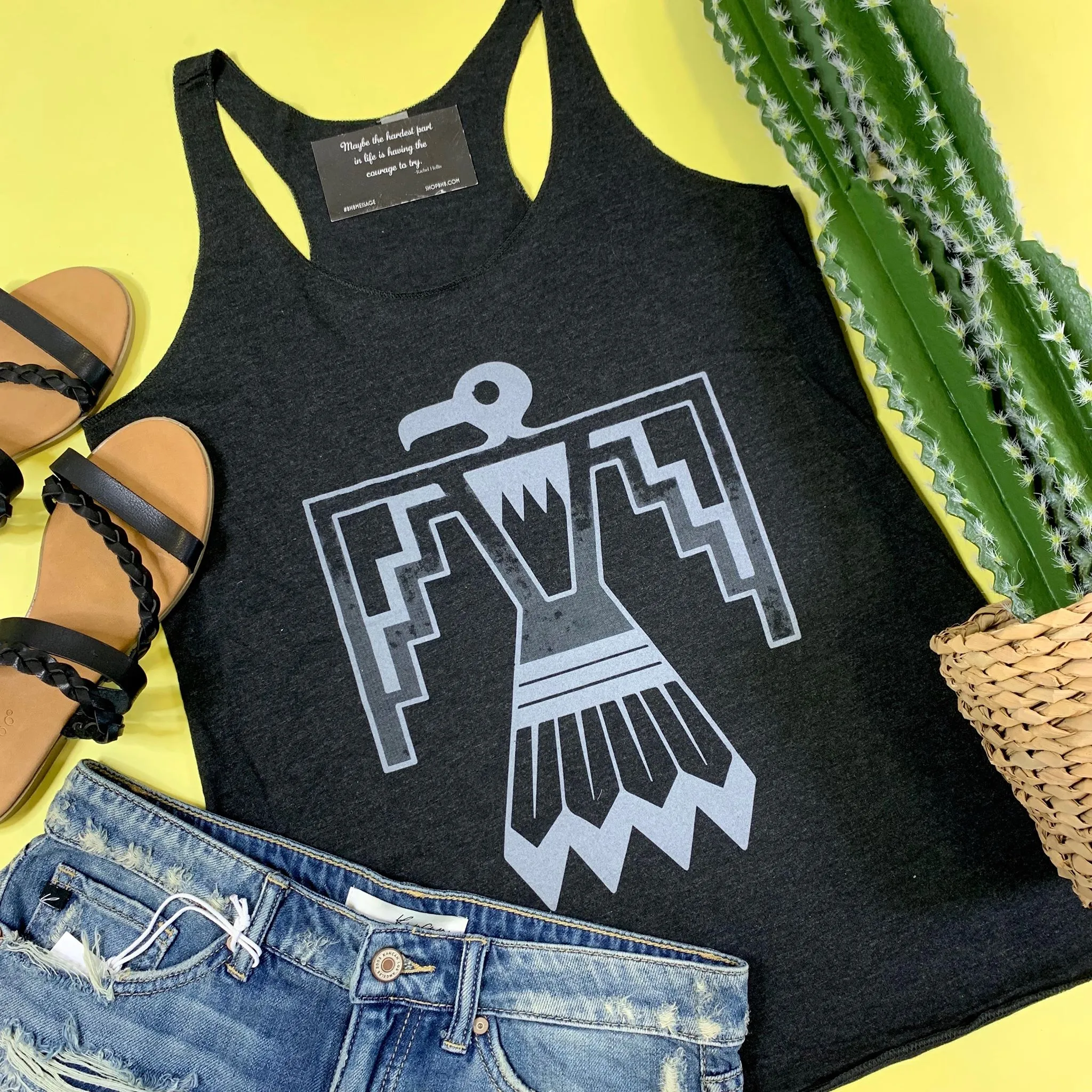 The Thunderbird Tank - Black** - Final Sale