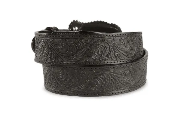 Tony Lama Women's Layla Tooled Leather Belt