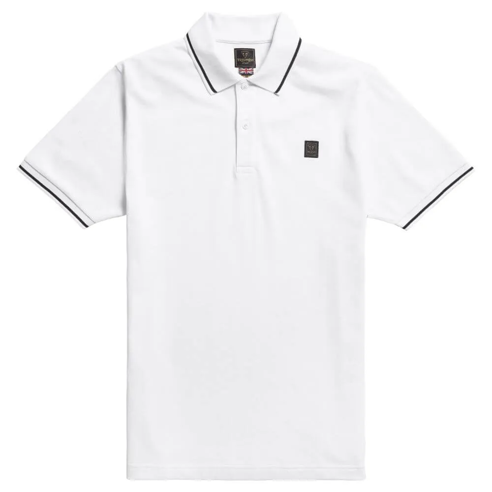 Triumph Lustleigh Polo Shirt White