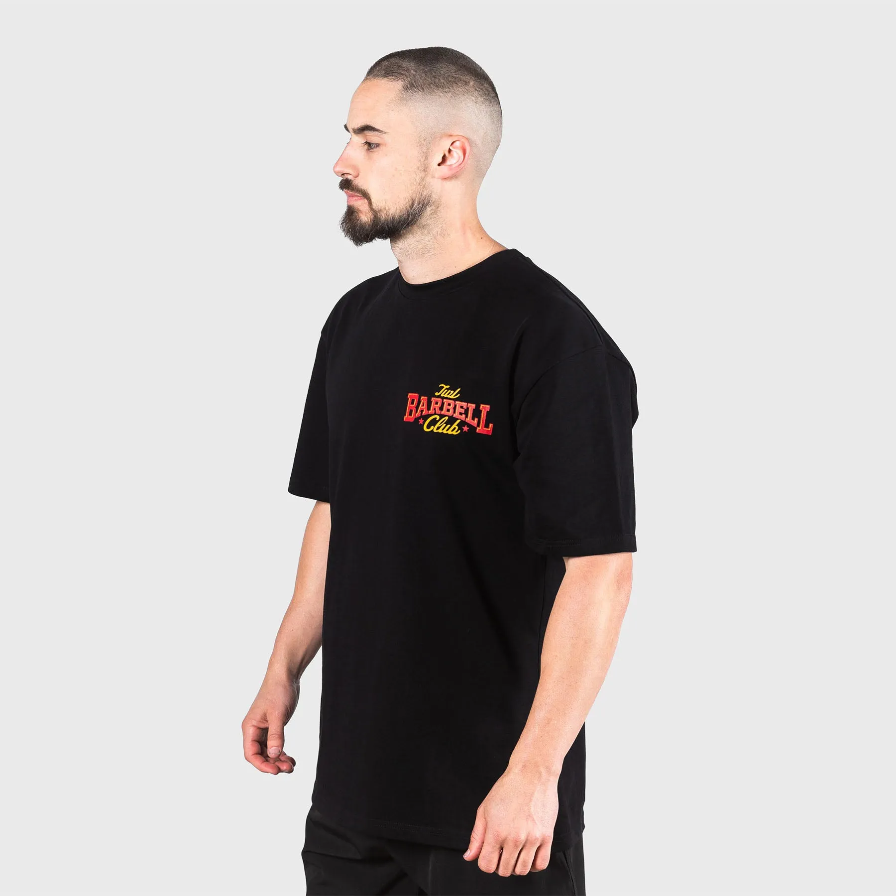 TWL - LIFESTYLE OVERSIZED T-SHIRT - BARBELL CLUB - UNTAMED/BLACK
