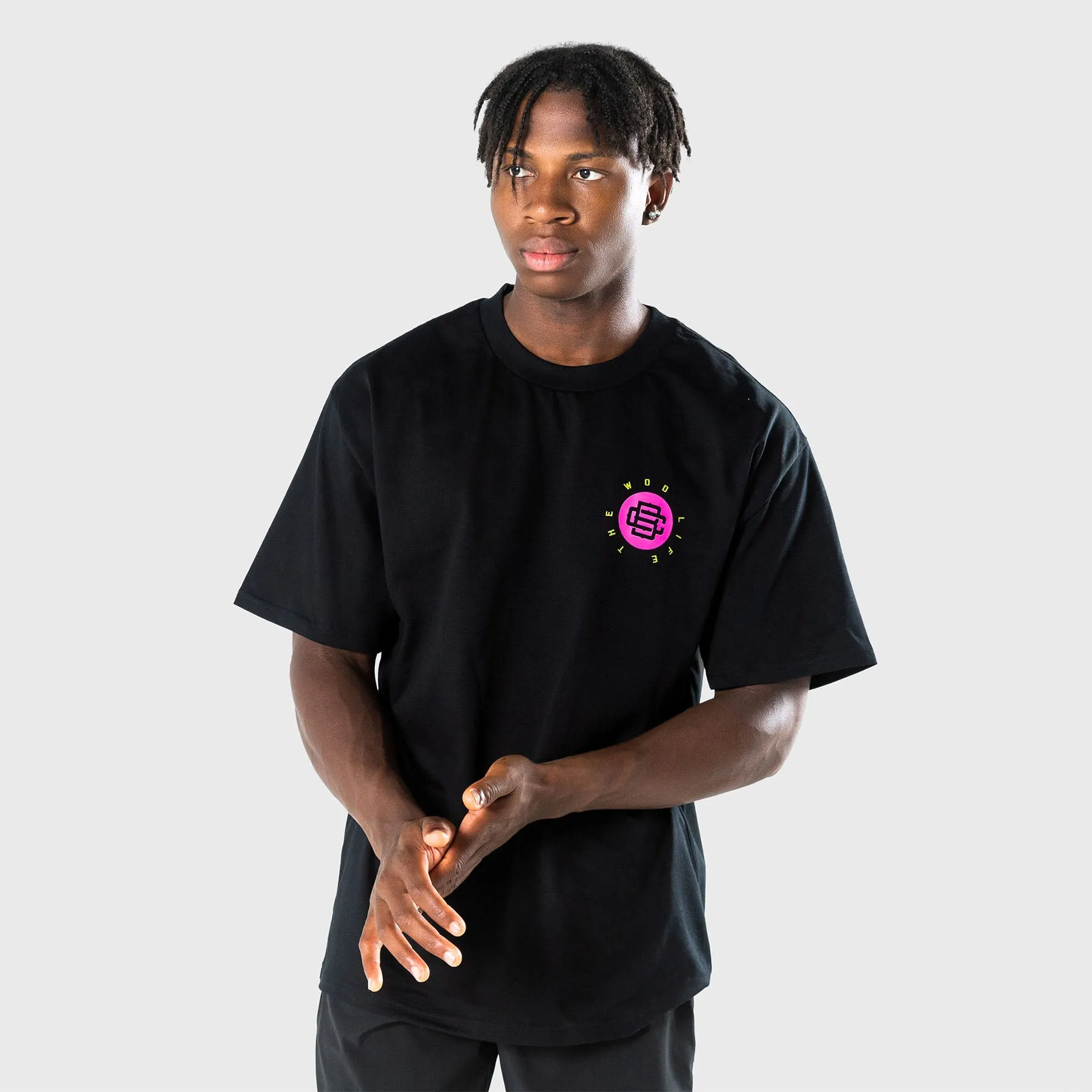 TWL - LIFESTYLE OVERSIZED T-SHIRT - BARBELL CLUB - VIPER/BLACK