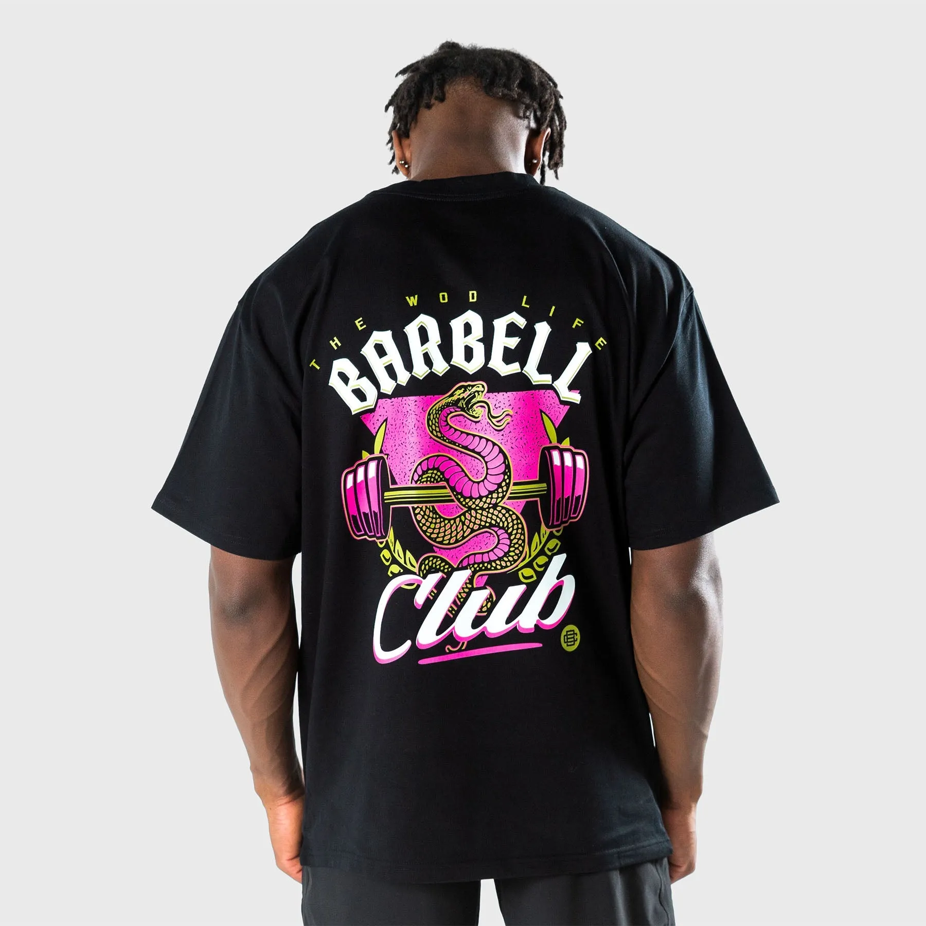 TWL - LIFESTYLE OVERSIZED T-SHIRT - BARBELL CLUB - VIPER/BLACK
