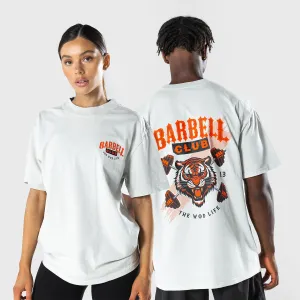TWL - LIFESTYLE OVERSIZED T-SHIRT  -  BARBELL CLUB - WILDCAT/WASHED CEMENT