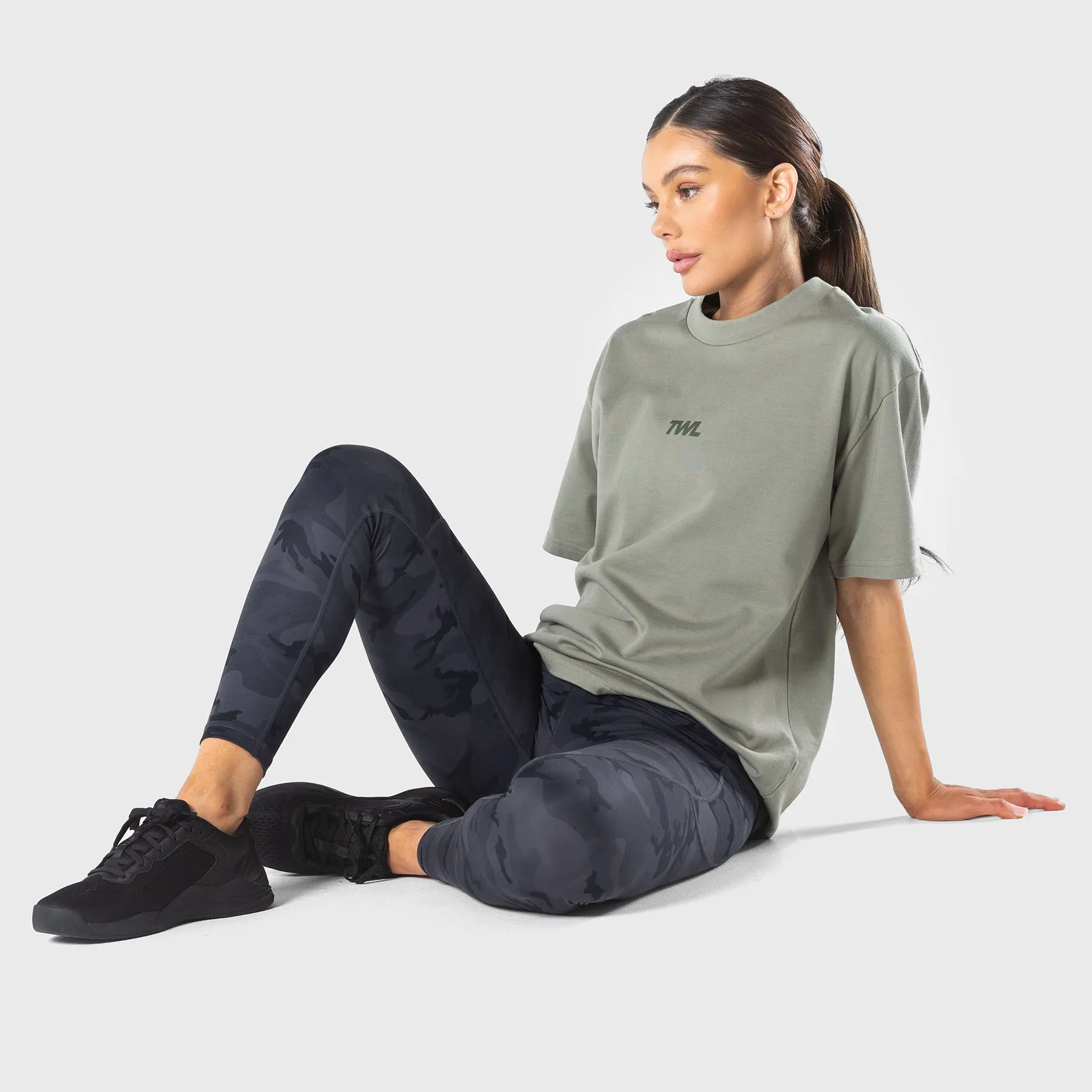TWL - LIFESTYLE OVERSIZED T-SHIRT - FERN