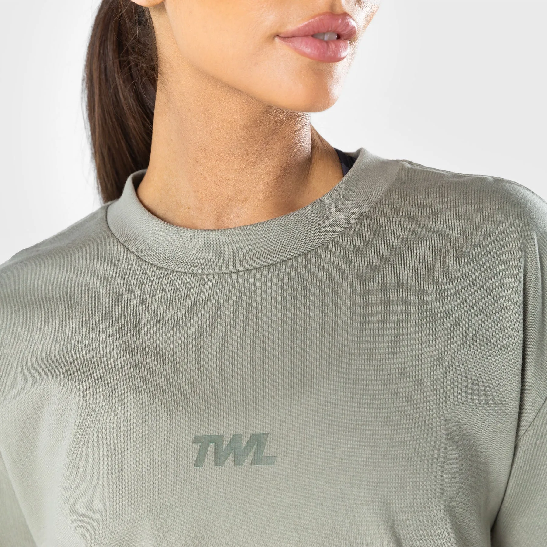 TWL - LIFESTYLE OVERSIZED T-SHIRT - FERN