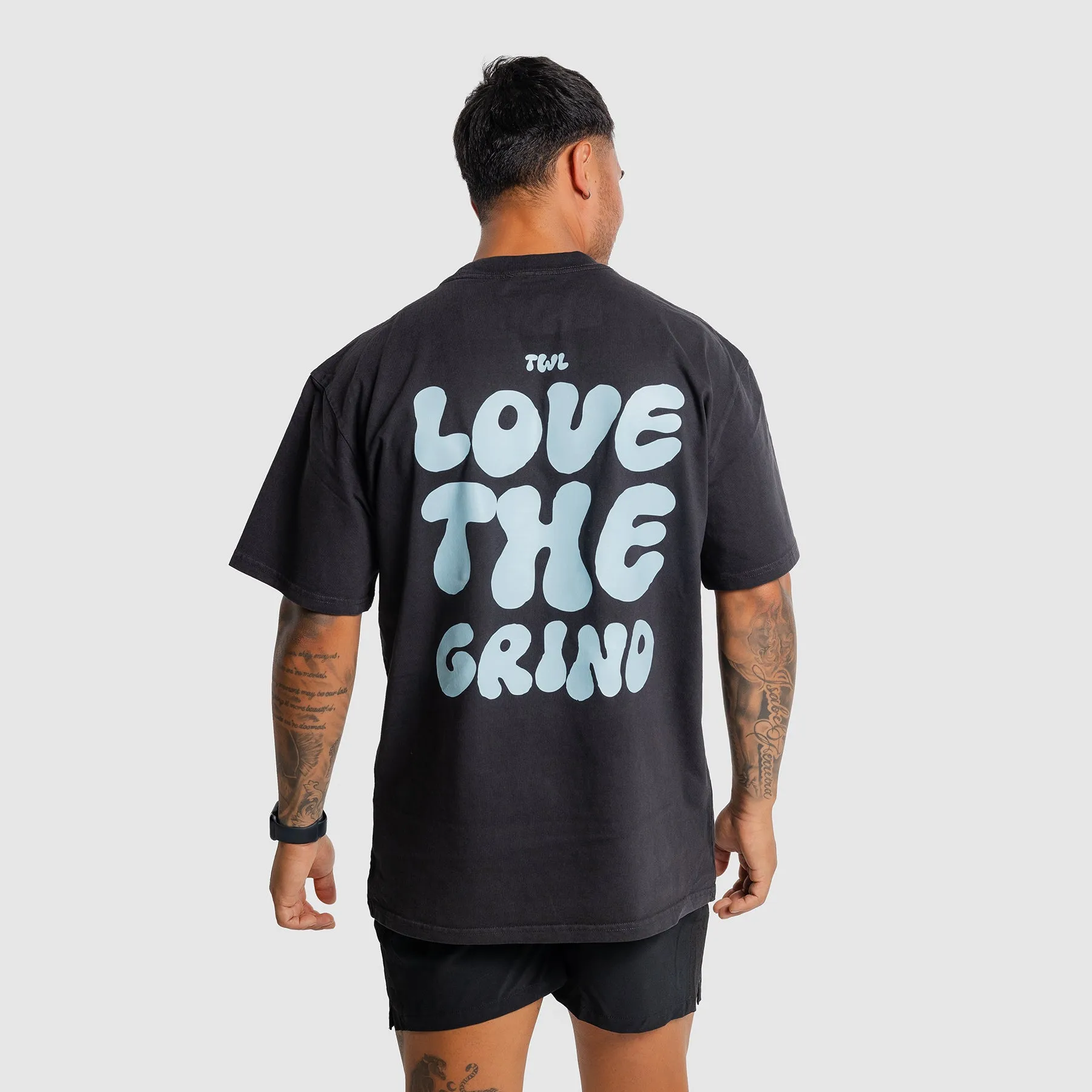 TWL - LIFESTYLE OVERSIZED T-SHIRT - LOVE THE GRIND
