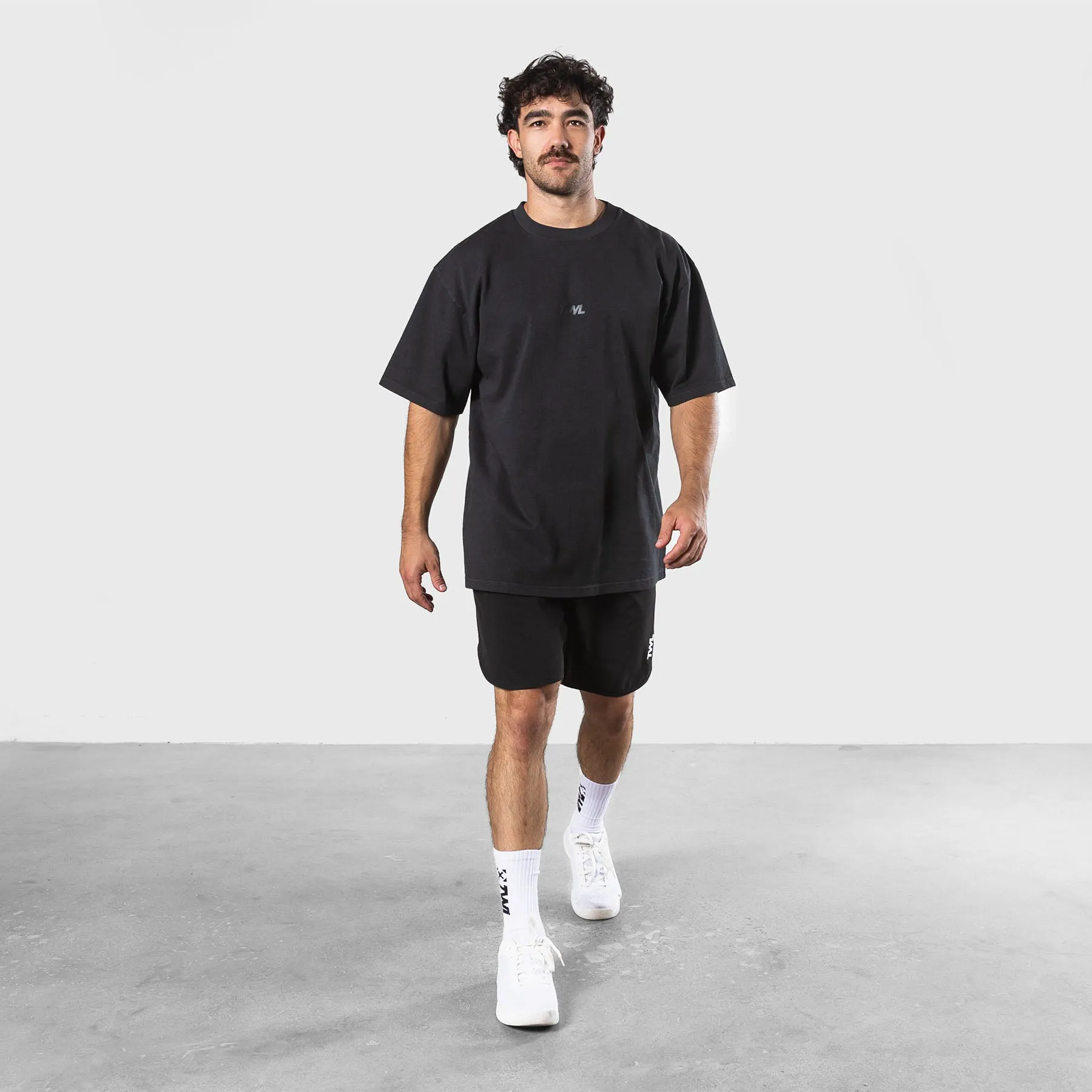 TWL - LIFESTYLE OVERSIZED T-SHIRT - WASHED BLACK