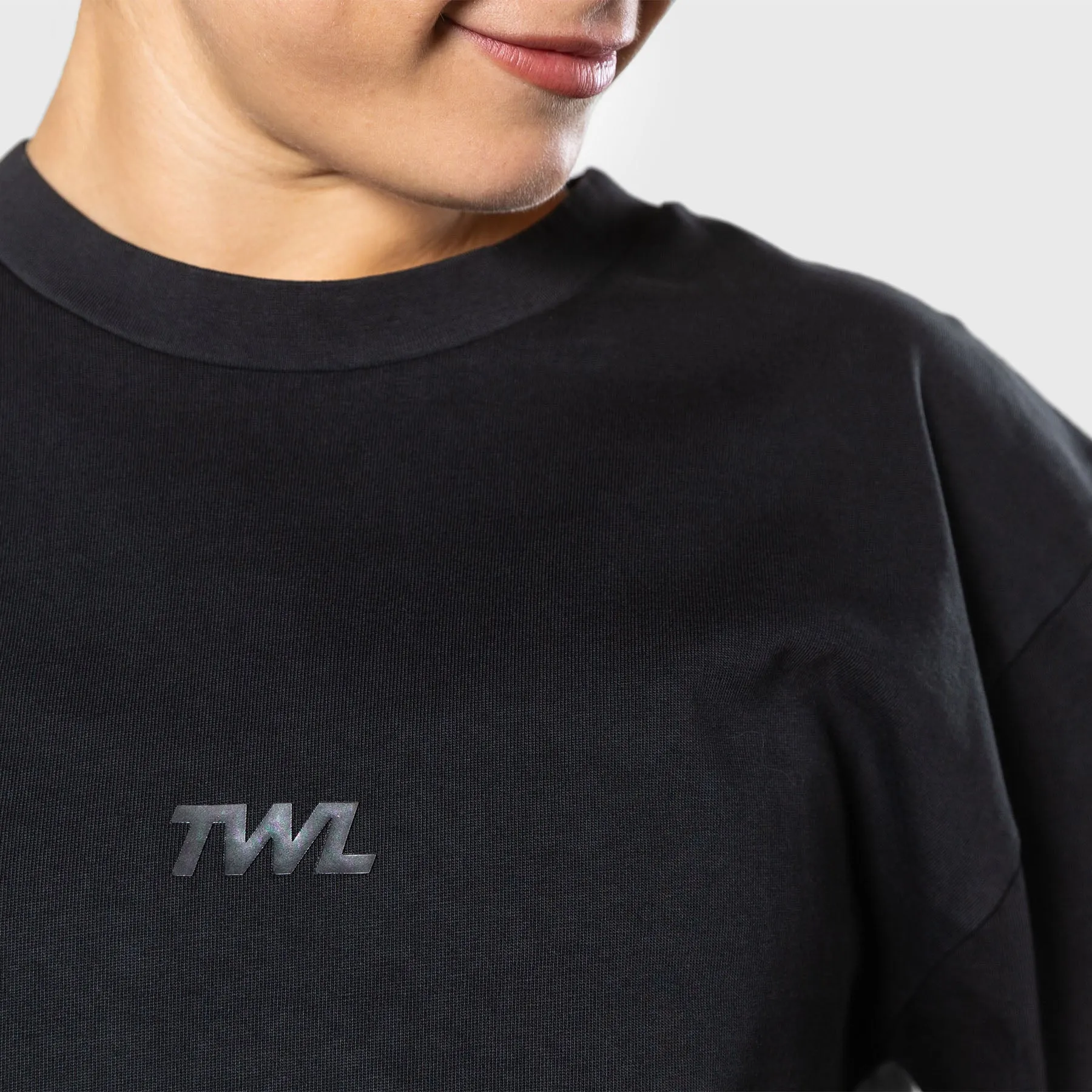 TWL - LIFESTYLE OVERSIZED T-SHIRT - WASHED BLACK